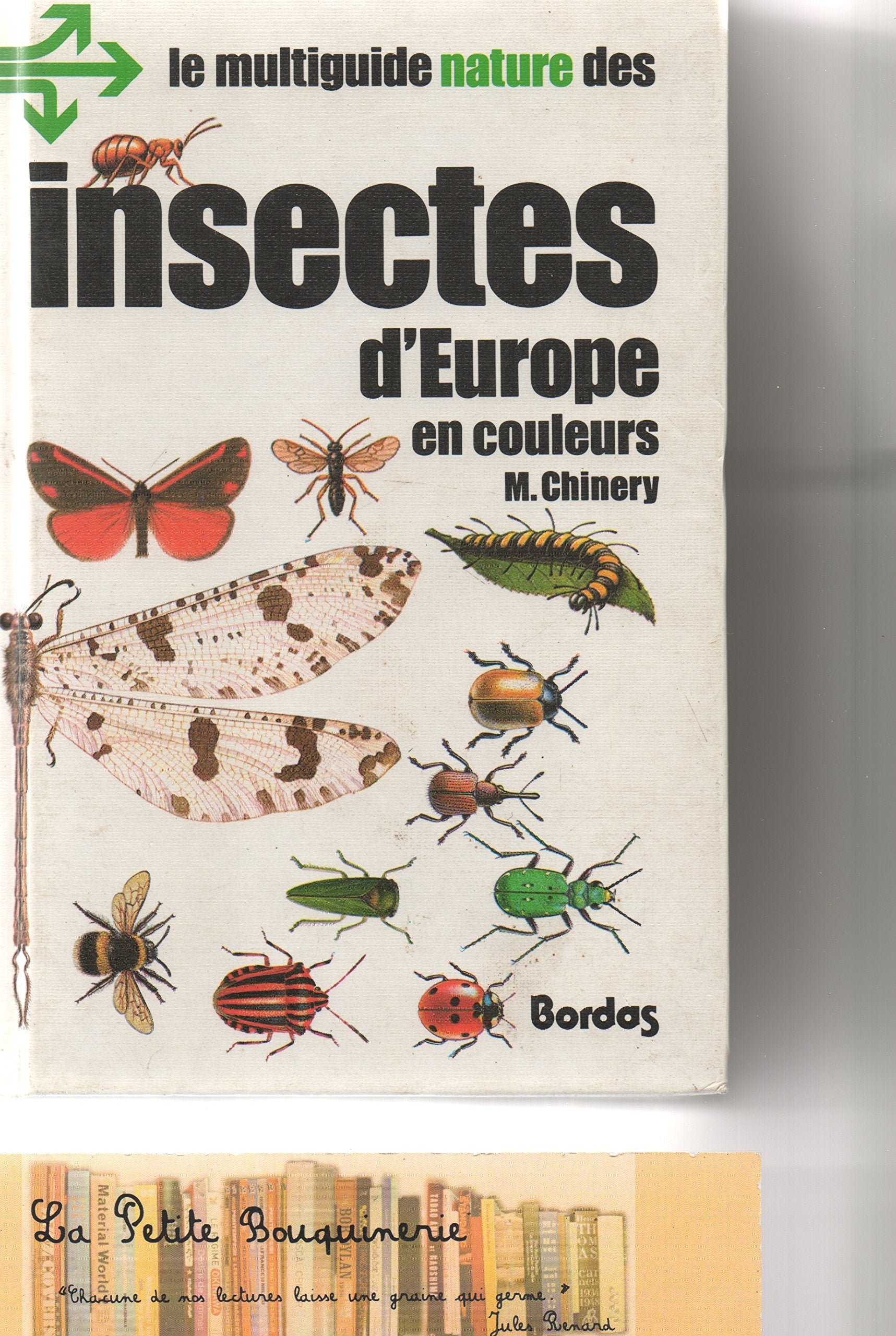 Les Insectes d'Europe en couleurs 9782040125752