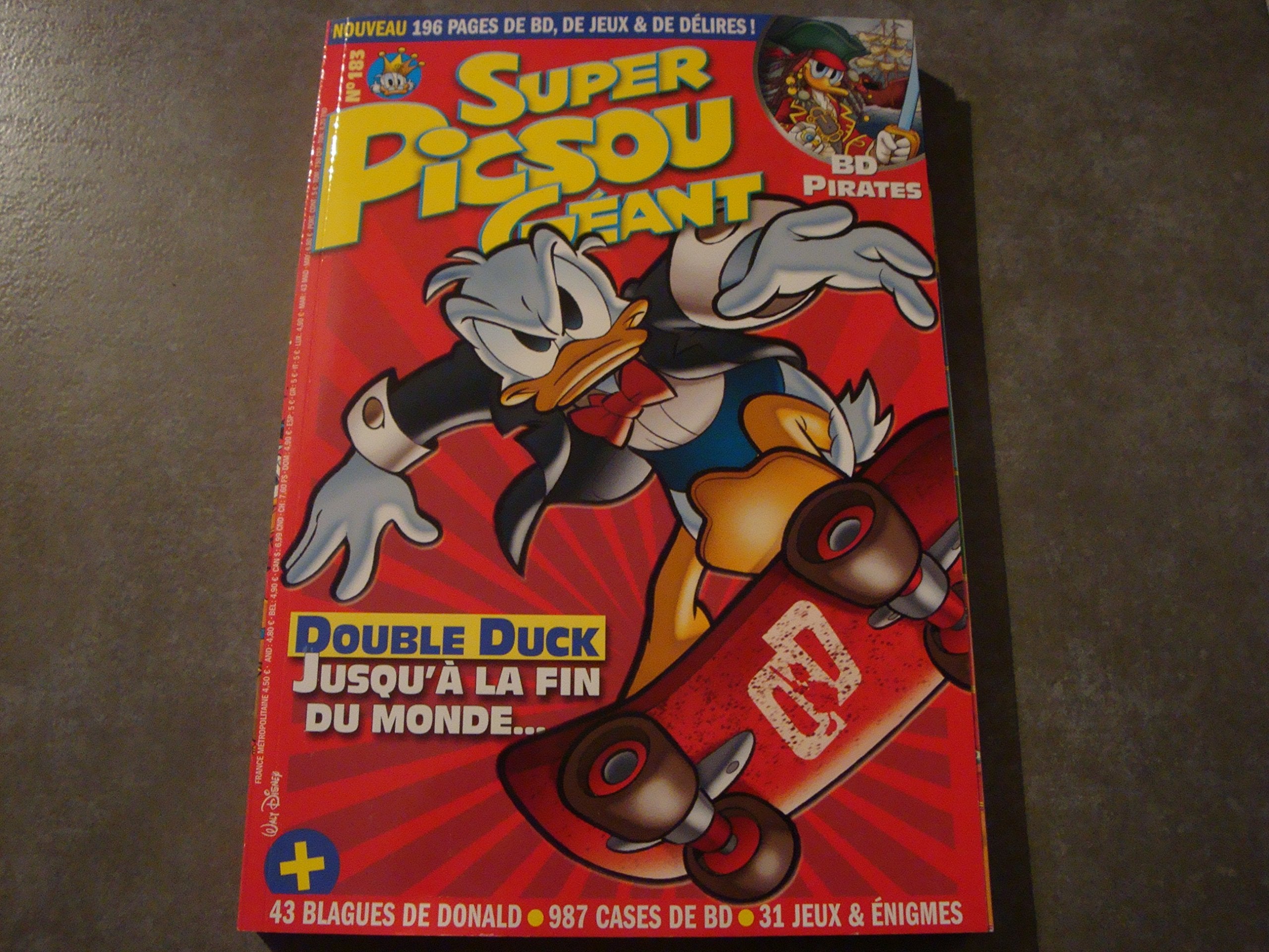 Super Picsou Géant N°183 "Double Duck jusqu'à la fin du monde" 3256224333289
