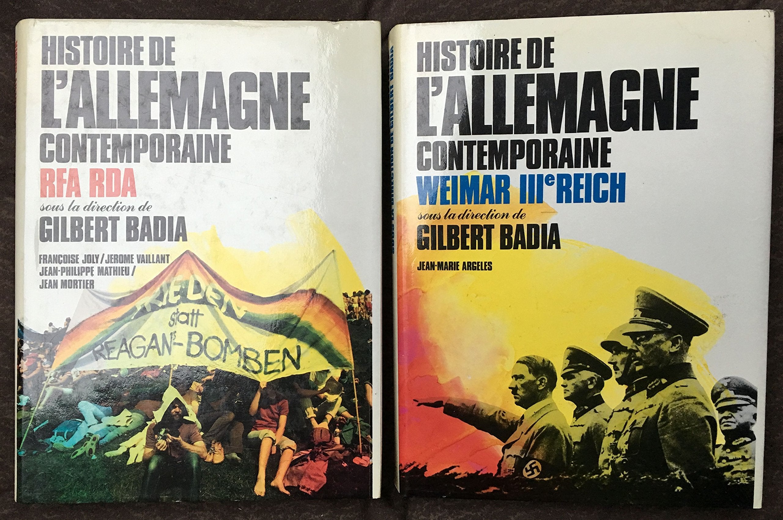 Histoire de l'Allemagne contemporaine RFA RDA, Weimar Iie Reich 2 tomes 9782209059614