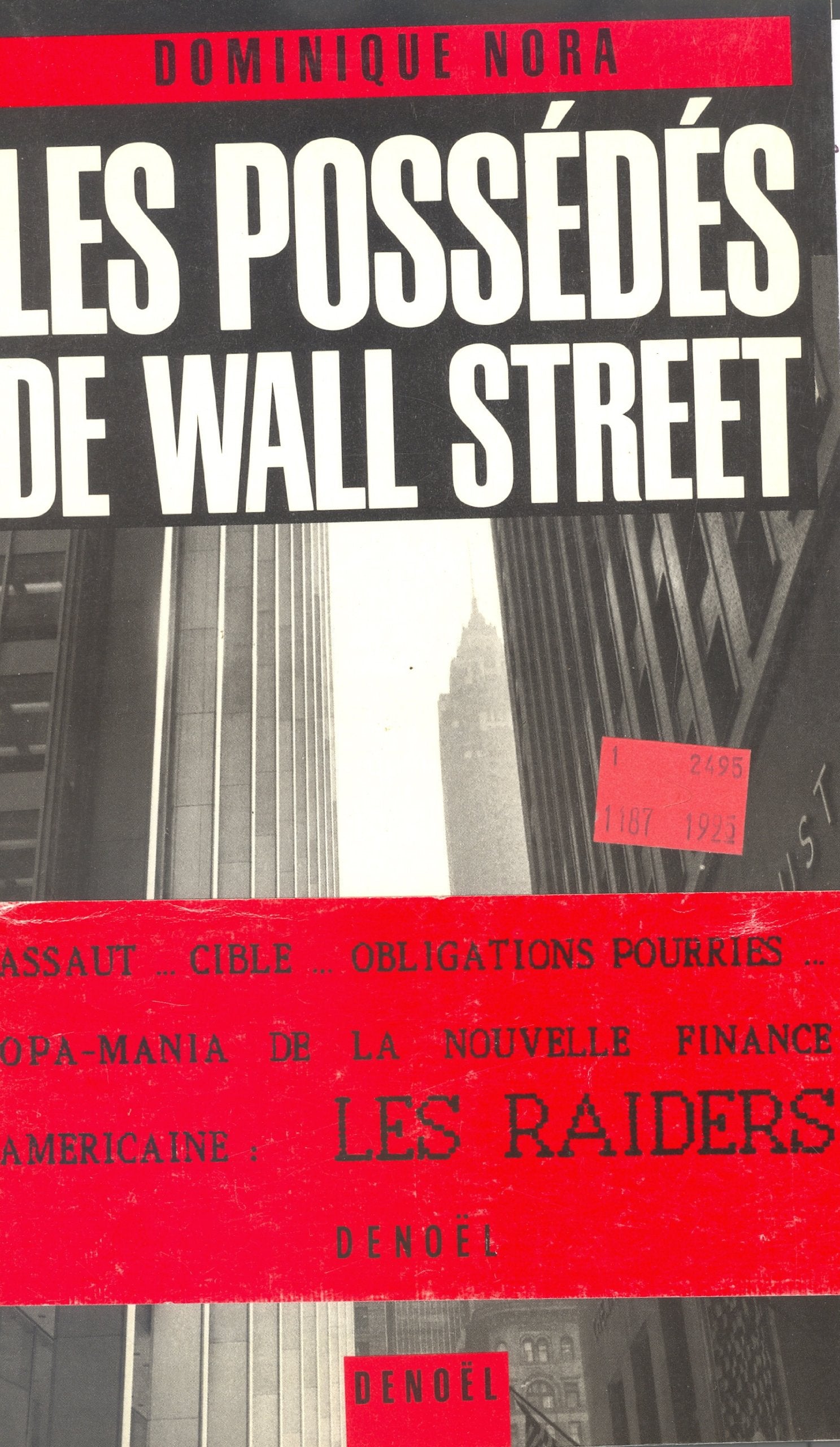 Les possédés de Wall Street 9782207234228