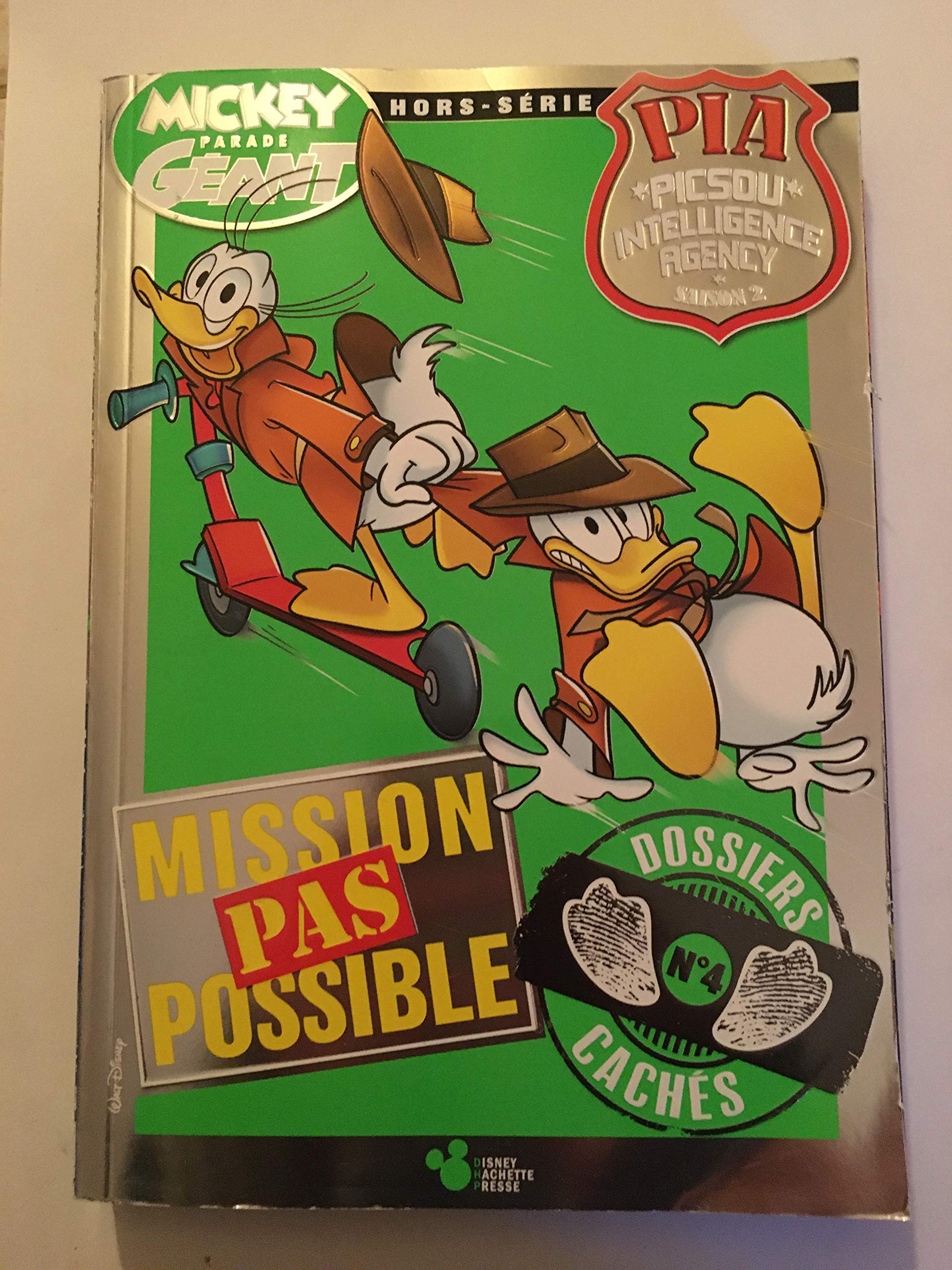 Mickey Parade Géant Hors-série Mission Pas possible Tome 2