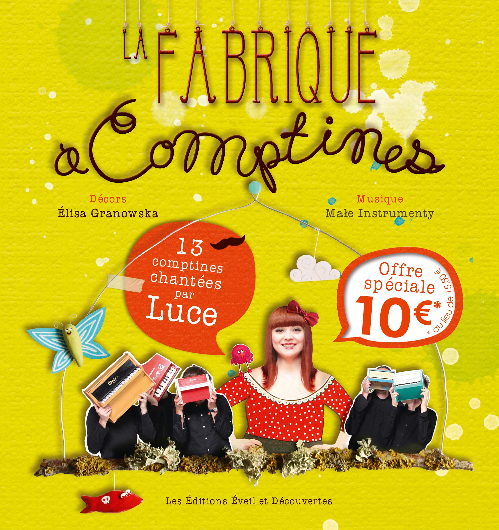 La fabrique à comptines (1CD audio) 9782353661695