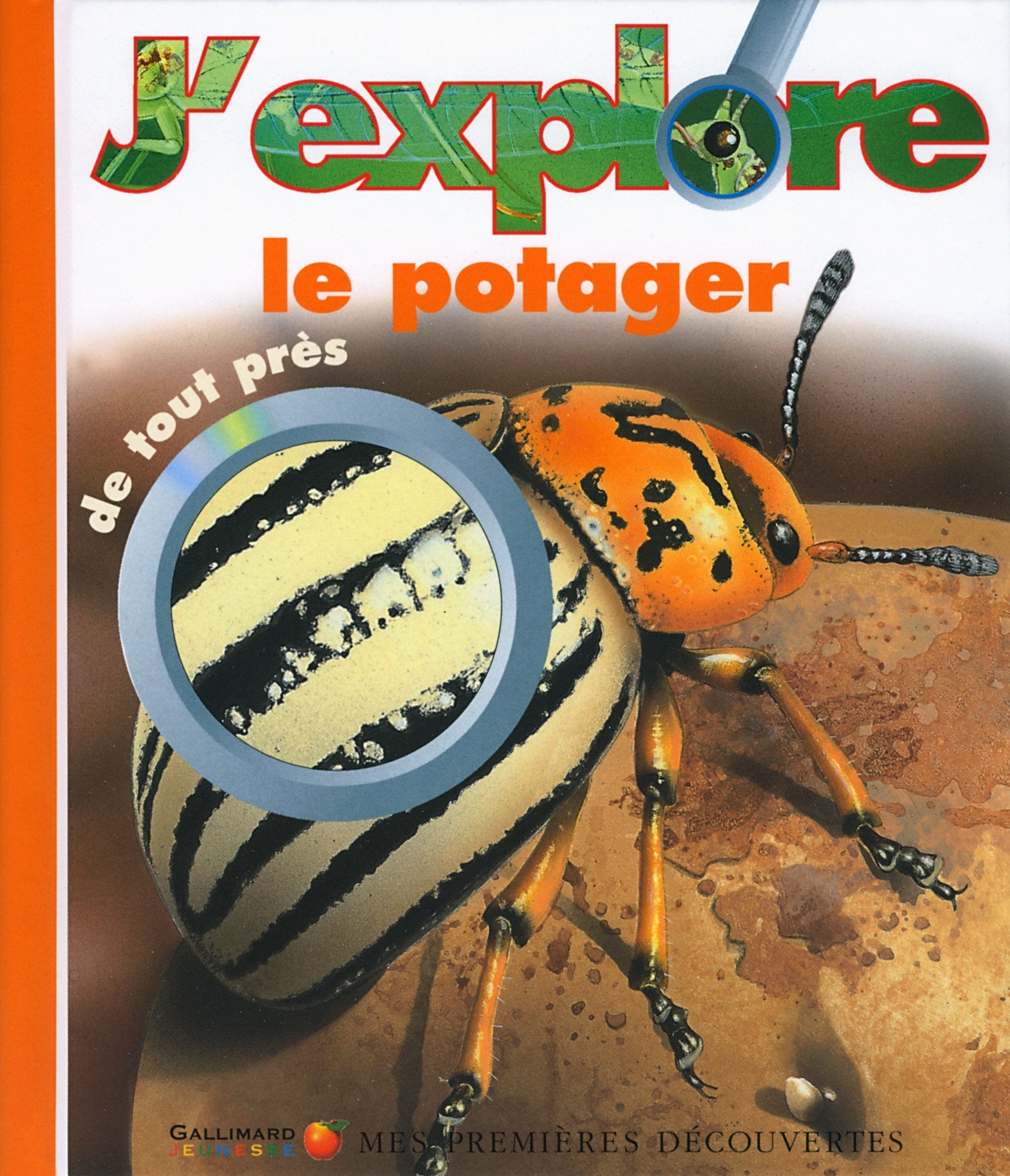 J'explore le potager de tout près 9782070558797