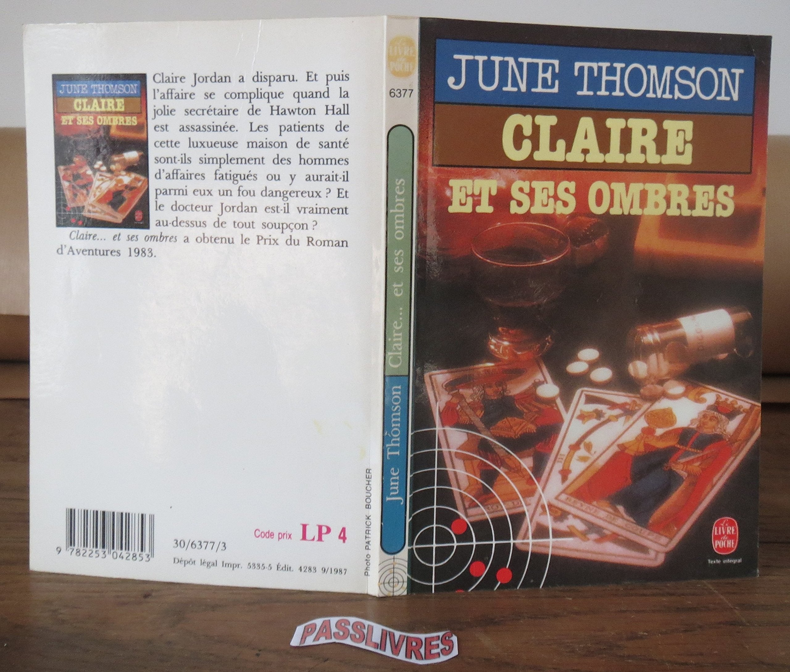Claire et ses ombres 9782253042853