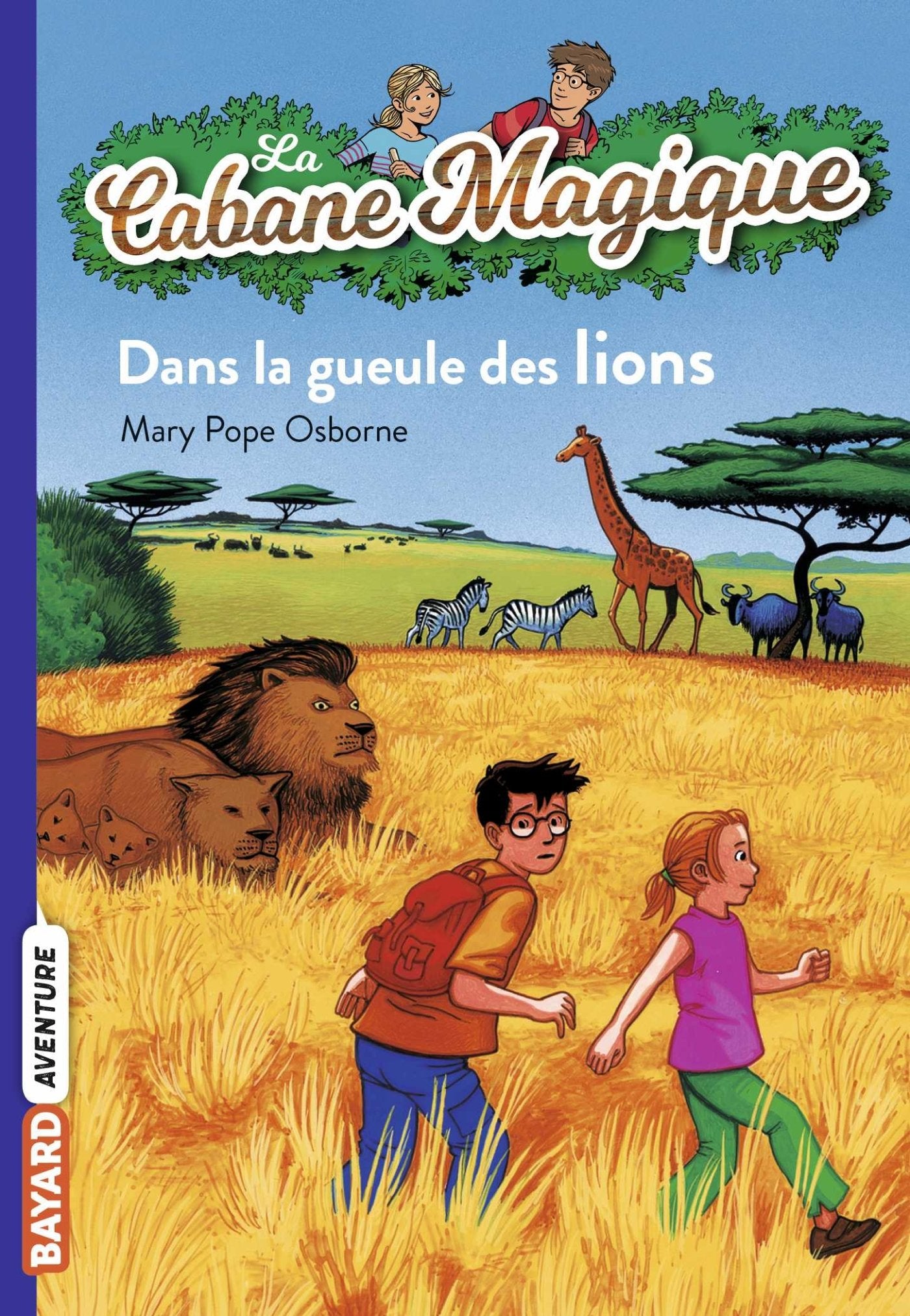 La Cabane Magique, Tome 14 : Dans la gueule des lions 9782747018470