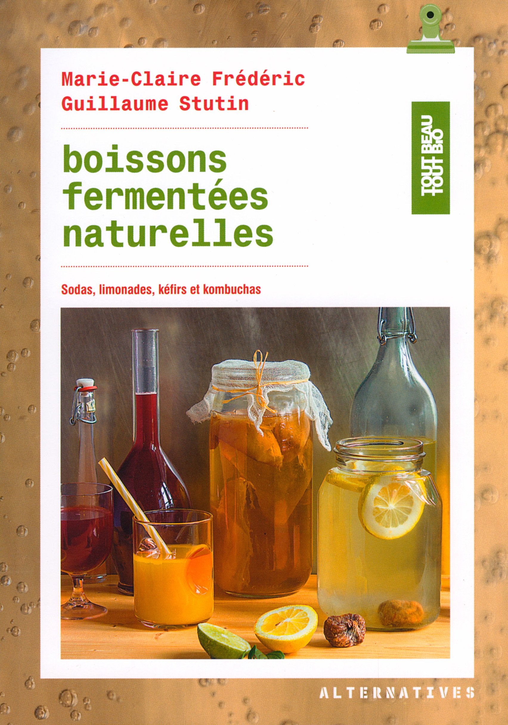 Boissons fermentées naturelles: Sodas, limonades, kéfirs et kombuchas 9782072718571