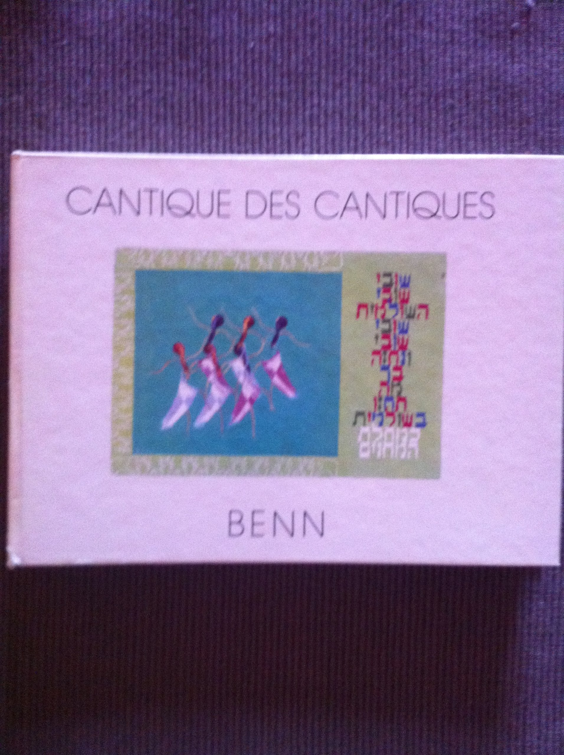 Cantique des cantiques 9782867400209