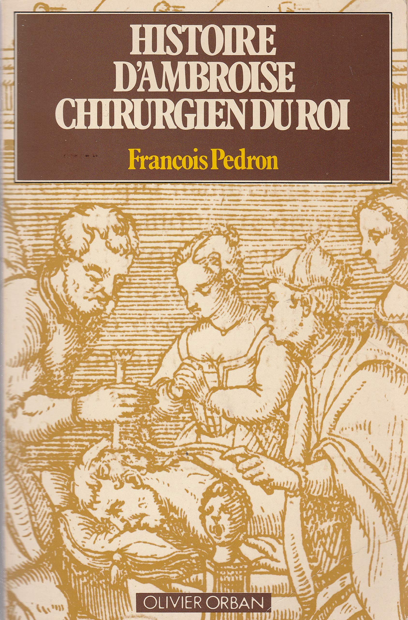 Histoire d'Ambroise, chirurgien du roi 9782855651286