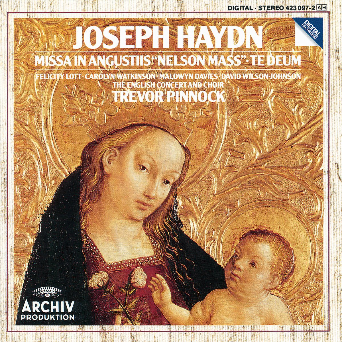 Haydn : Missa in Angustiis (Messe 'Lord Nelson') ; Te Deum / Trevor Pinnock 0028942309722
