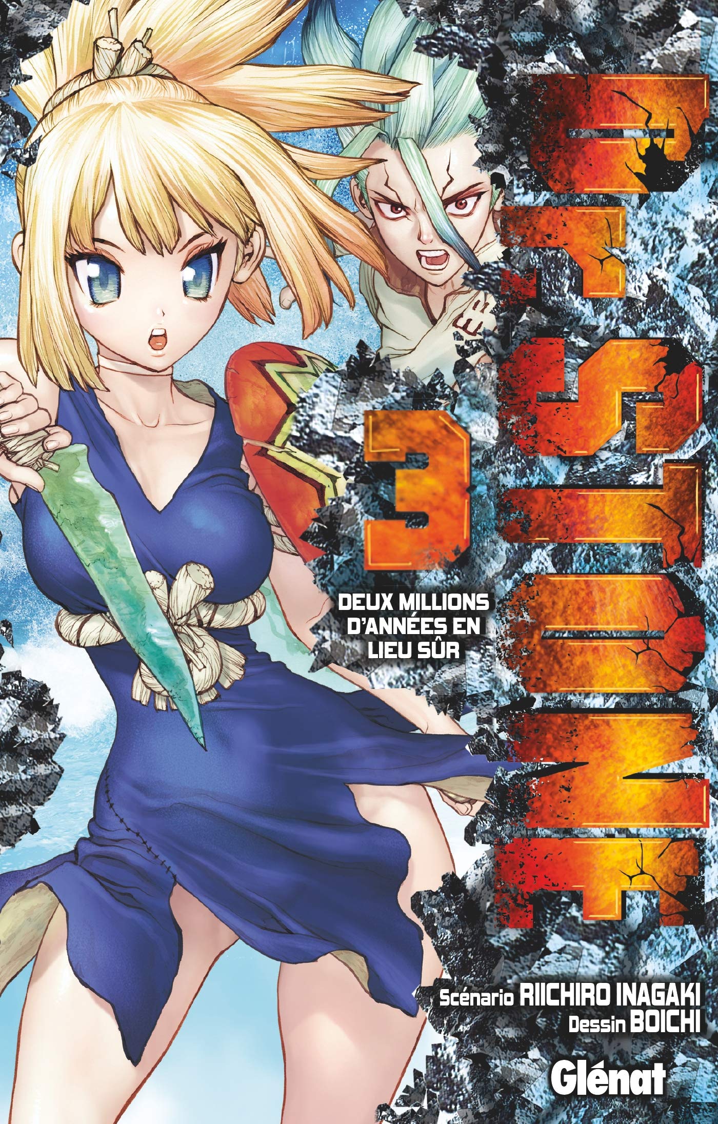 Dr. Stone - Tome 03: Deux millions d'années en lieu sûr 9782344031711