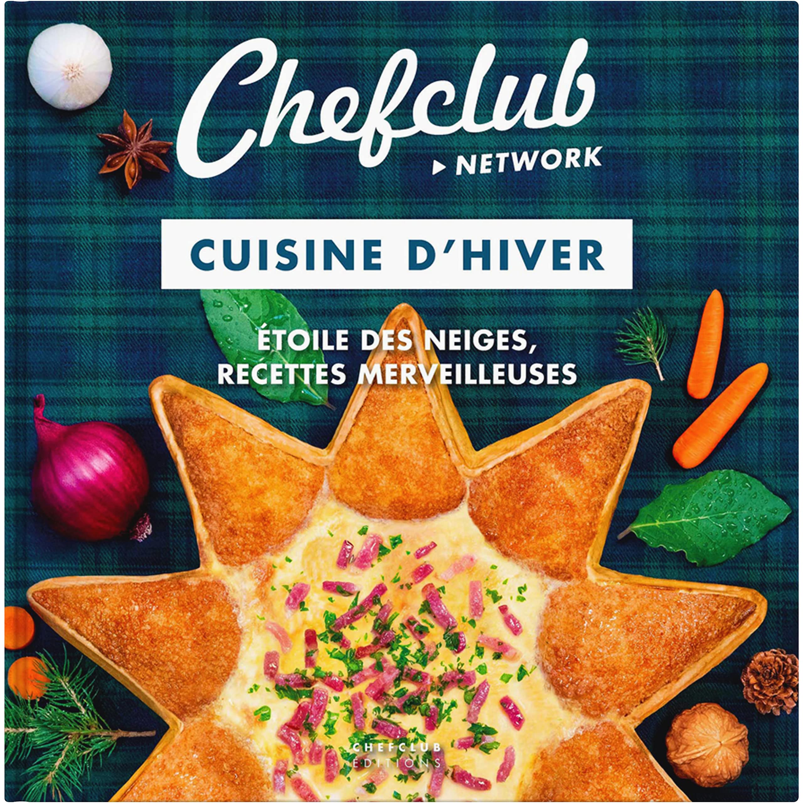 Chefclub - Livre de Cuisine Recettes d'Hiver : étoile des neiges, recettes merveilleuses 9782490129256