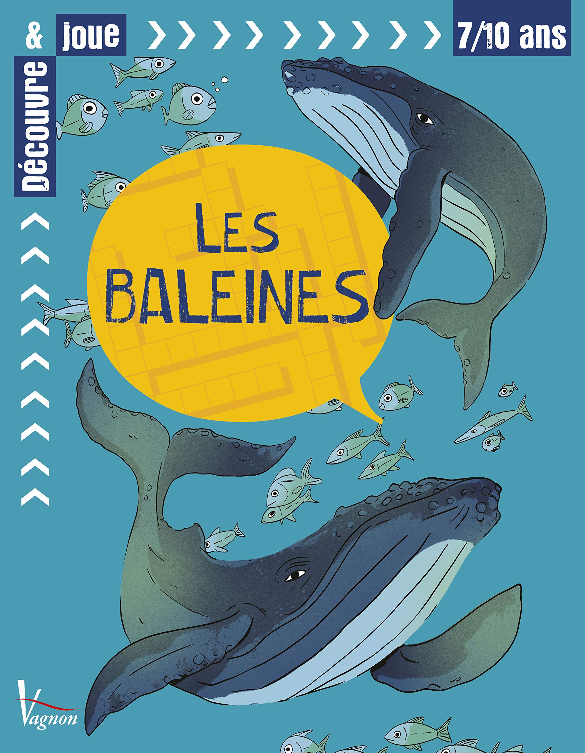 Les baleines: Découvre & joue 9791027101351