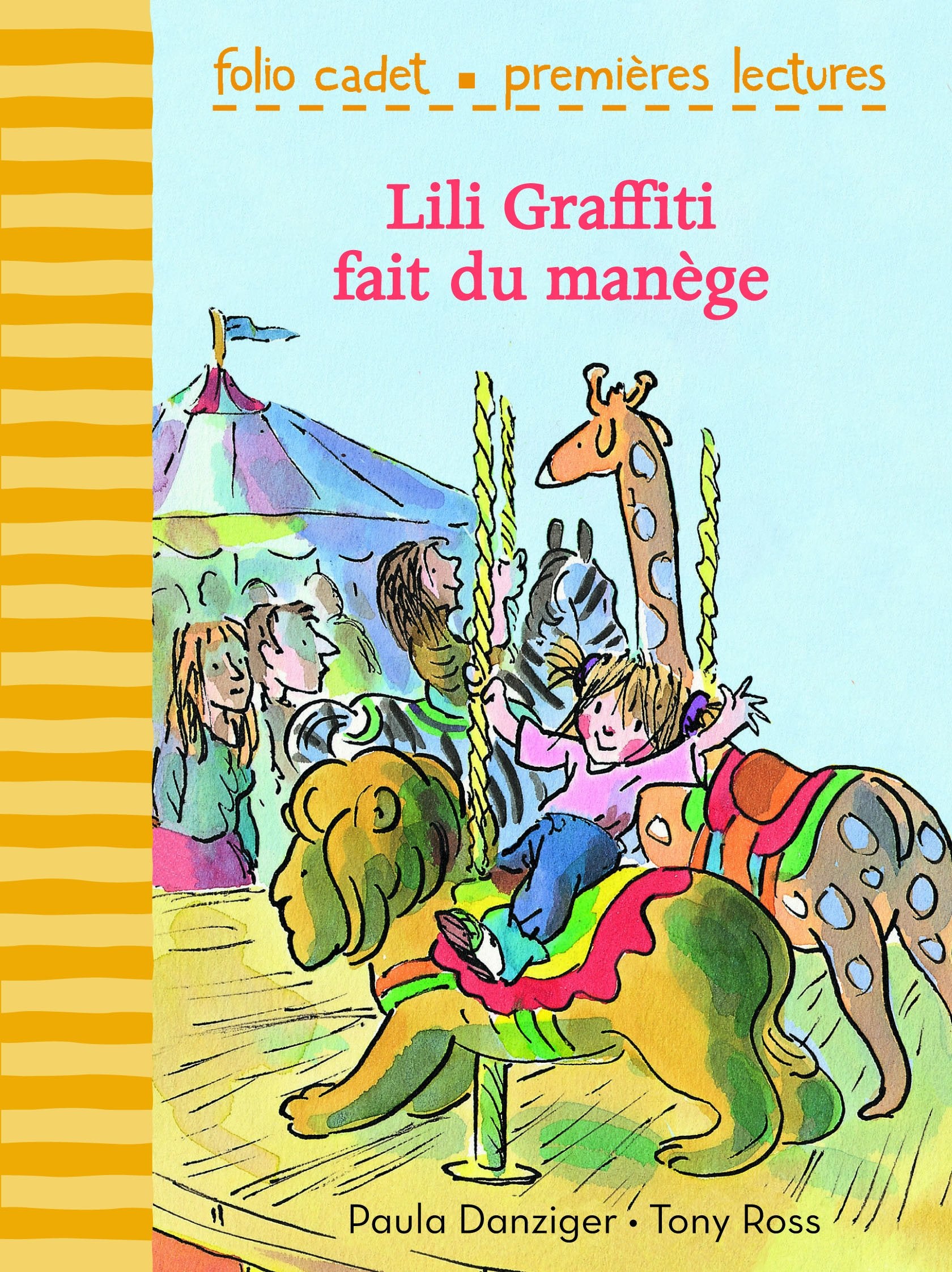 Lili Graffiti fait du manège - Folio Cadet premières lectures - Je lis tout seul - A partir de 6 ans 9782070590278
