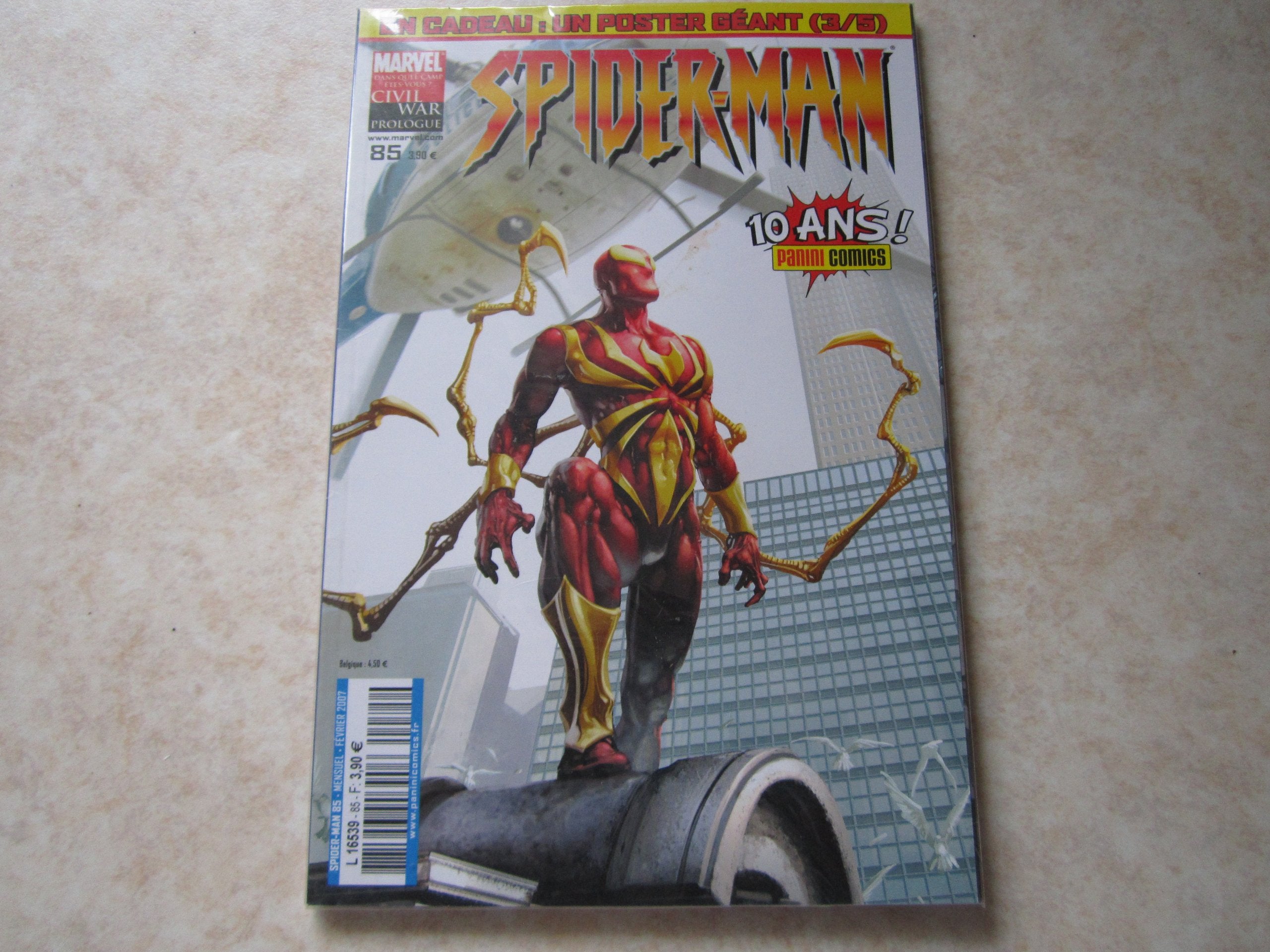 SPIDER MAN N° 85 le onzieme anneau (fev 2007)