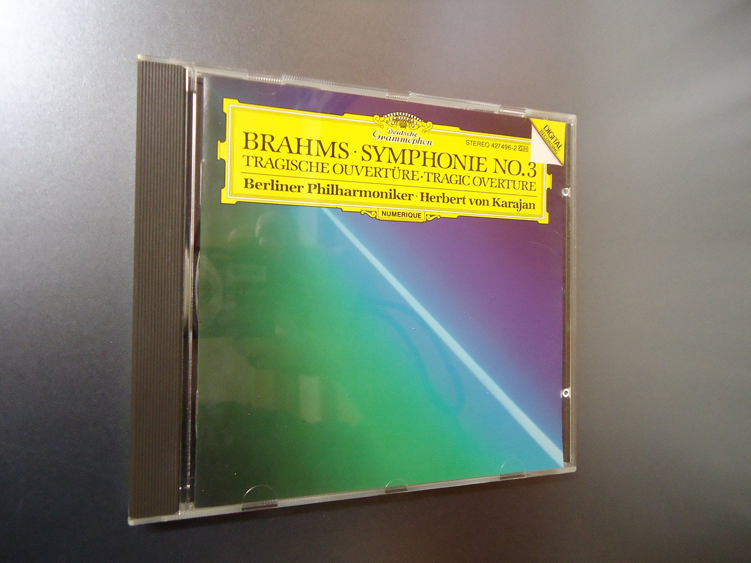 Brahms : Symphonie No. 3 0028942749627