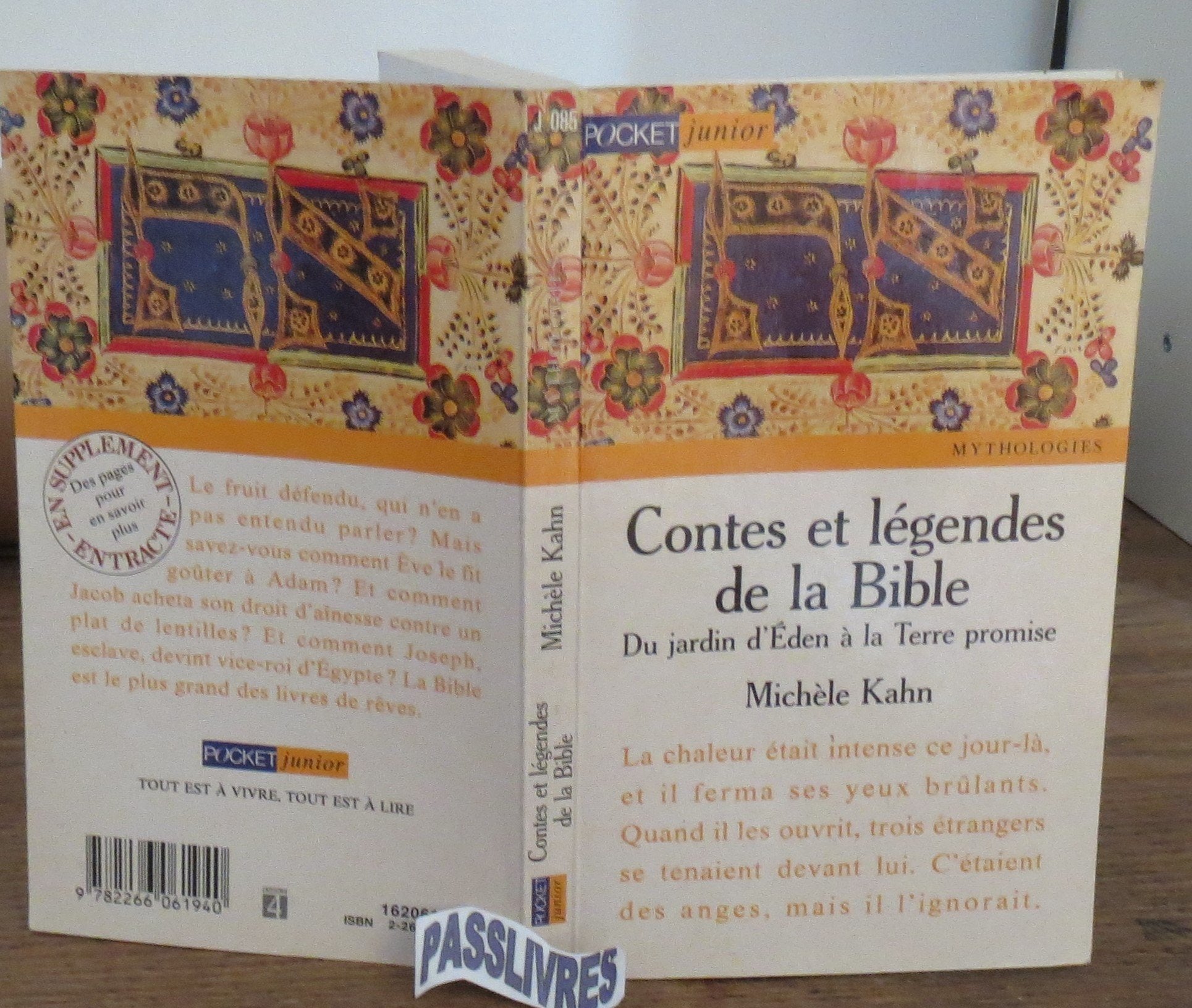 CONTES ET LEGENDES DE LA BIBLE.: Du jardin d'Eden à la Terre Promise 9782266061940