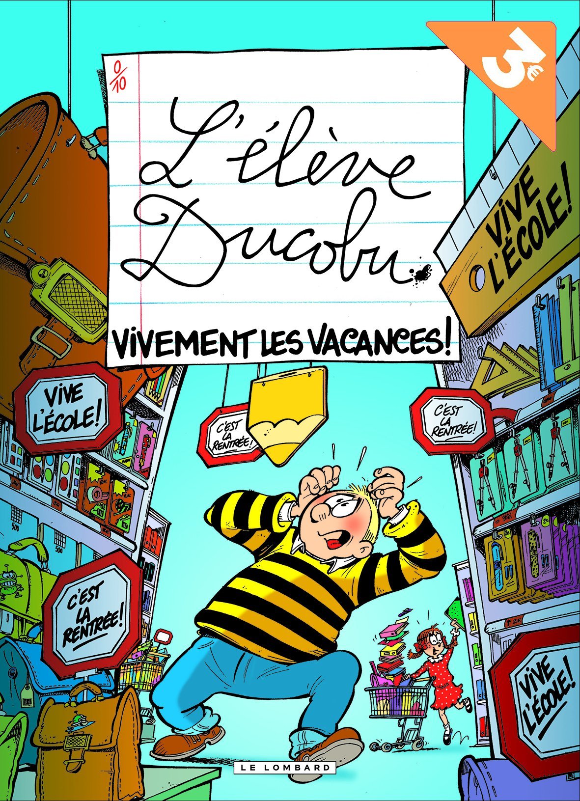 Ducobu - Tome 7 - Vivement les vacances ! (Opé été 2018) 9782803672905