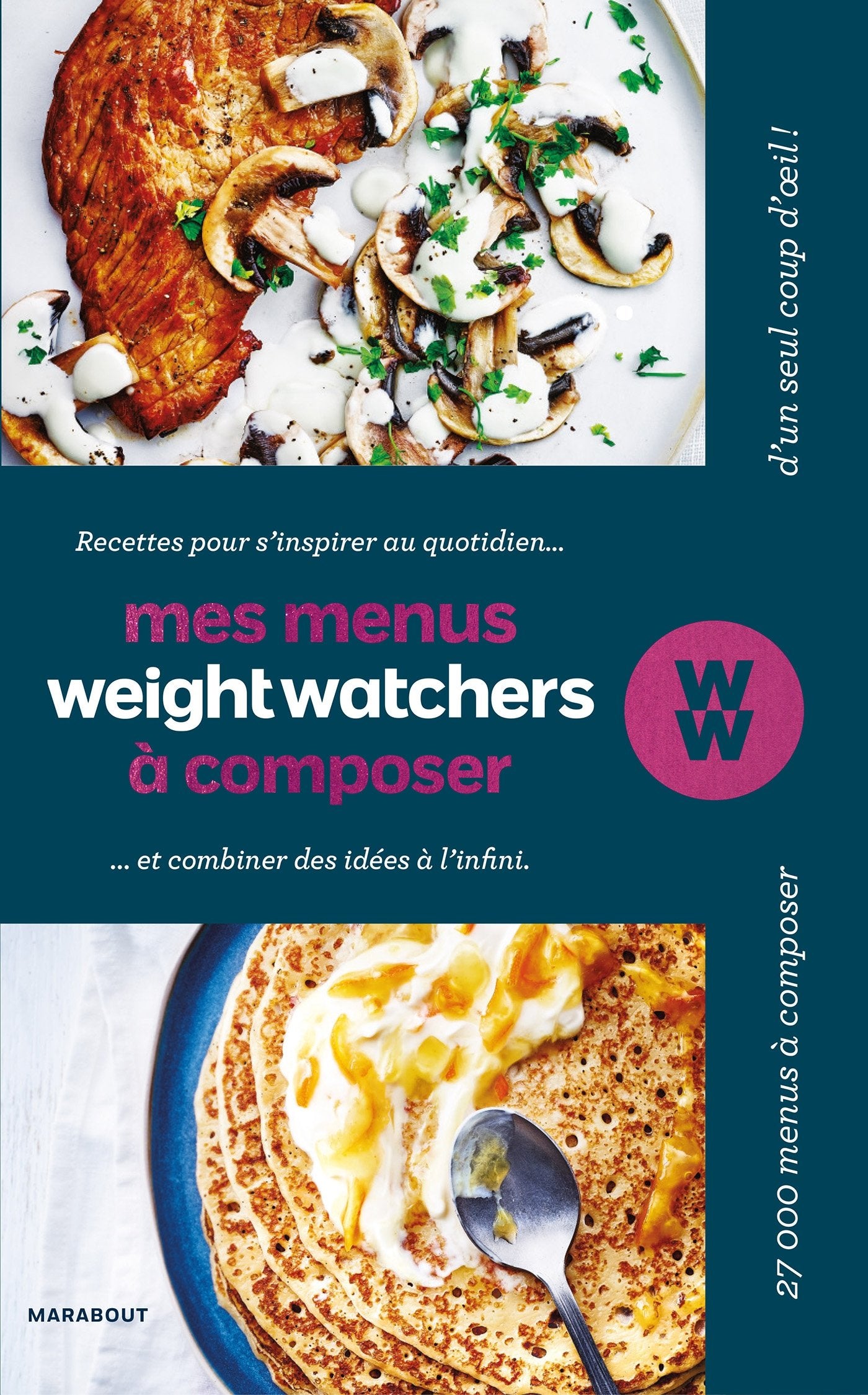 Mes menus Weight Watchers à composer 9782501125222
