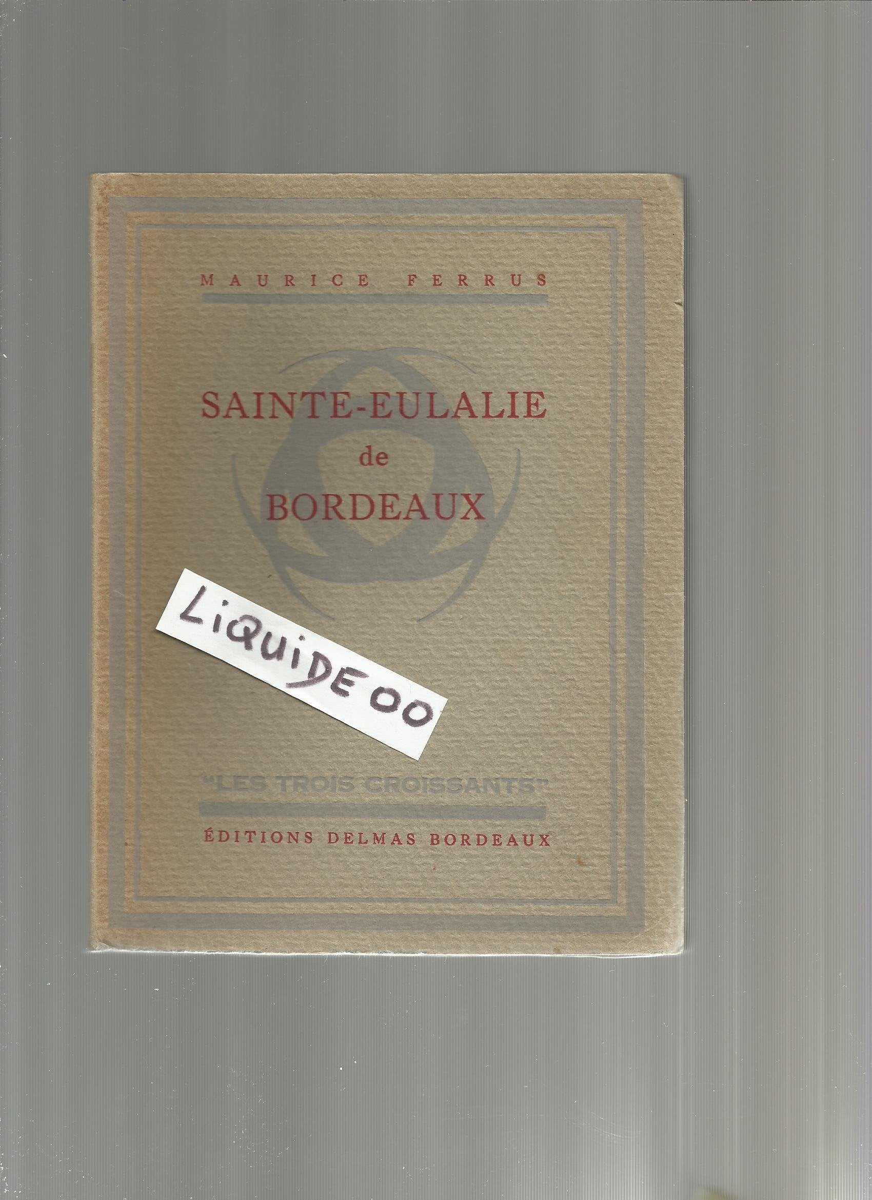 SAINTE-EULALIE DE BORDEAUX.