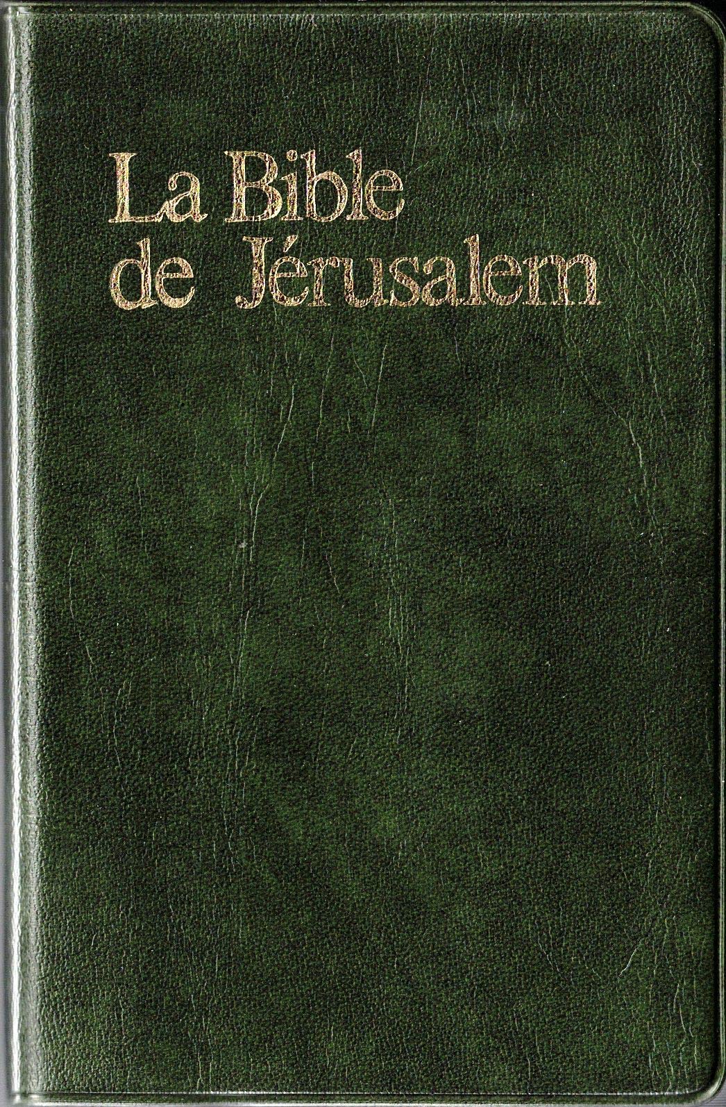 La Bible de Jérusalem 9782220020150