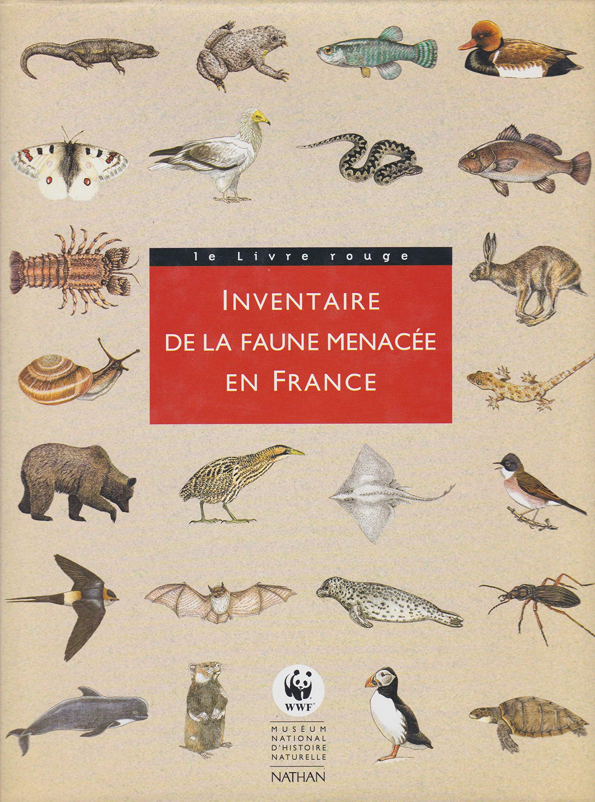 Inventaire de la faune menacée en France 9782092784655