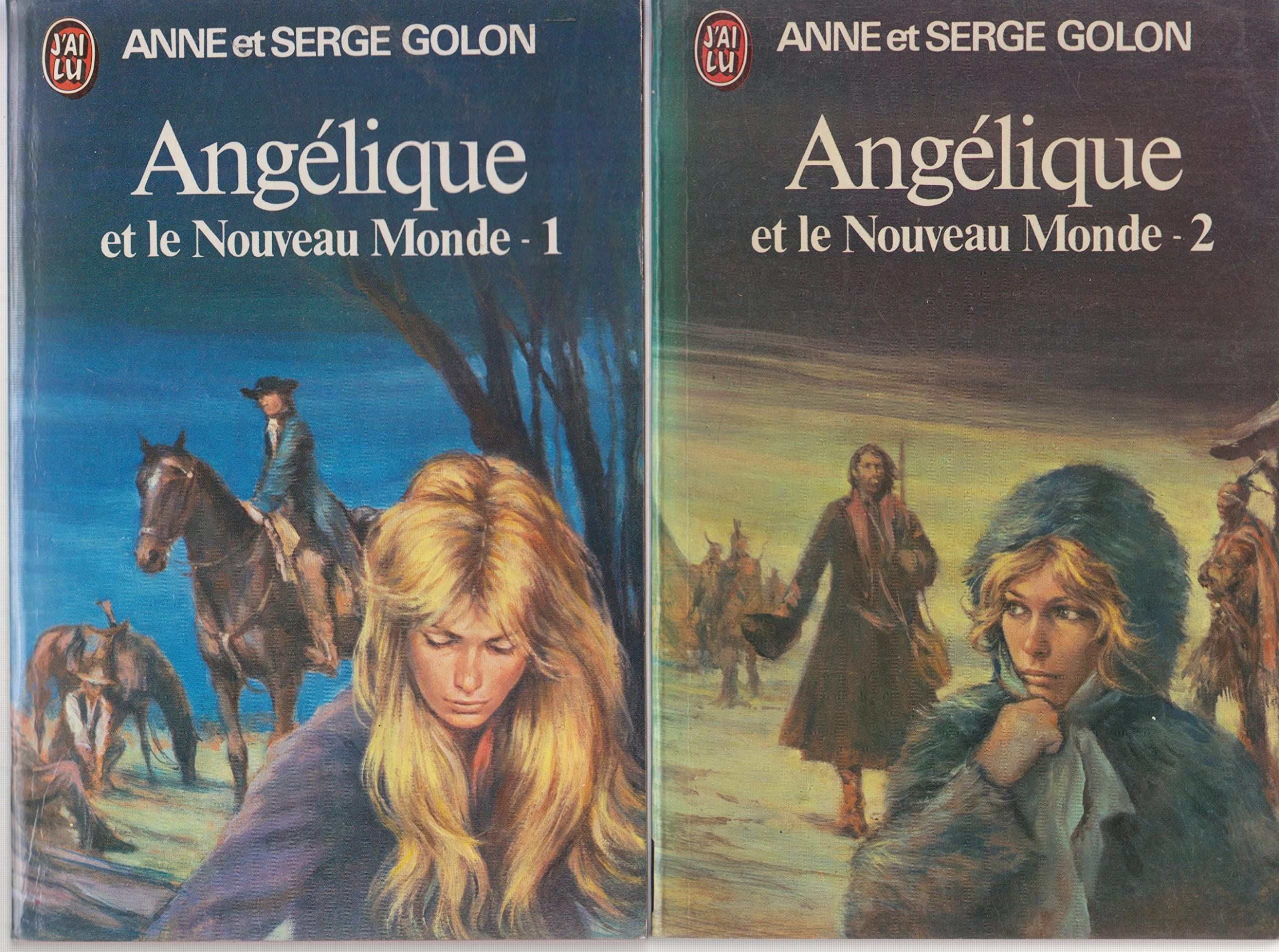 ANGELIQUE ET LE NOUVEAU MONDE TOME 1 + TOME 2 COMPLET