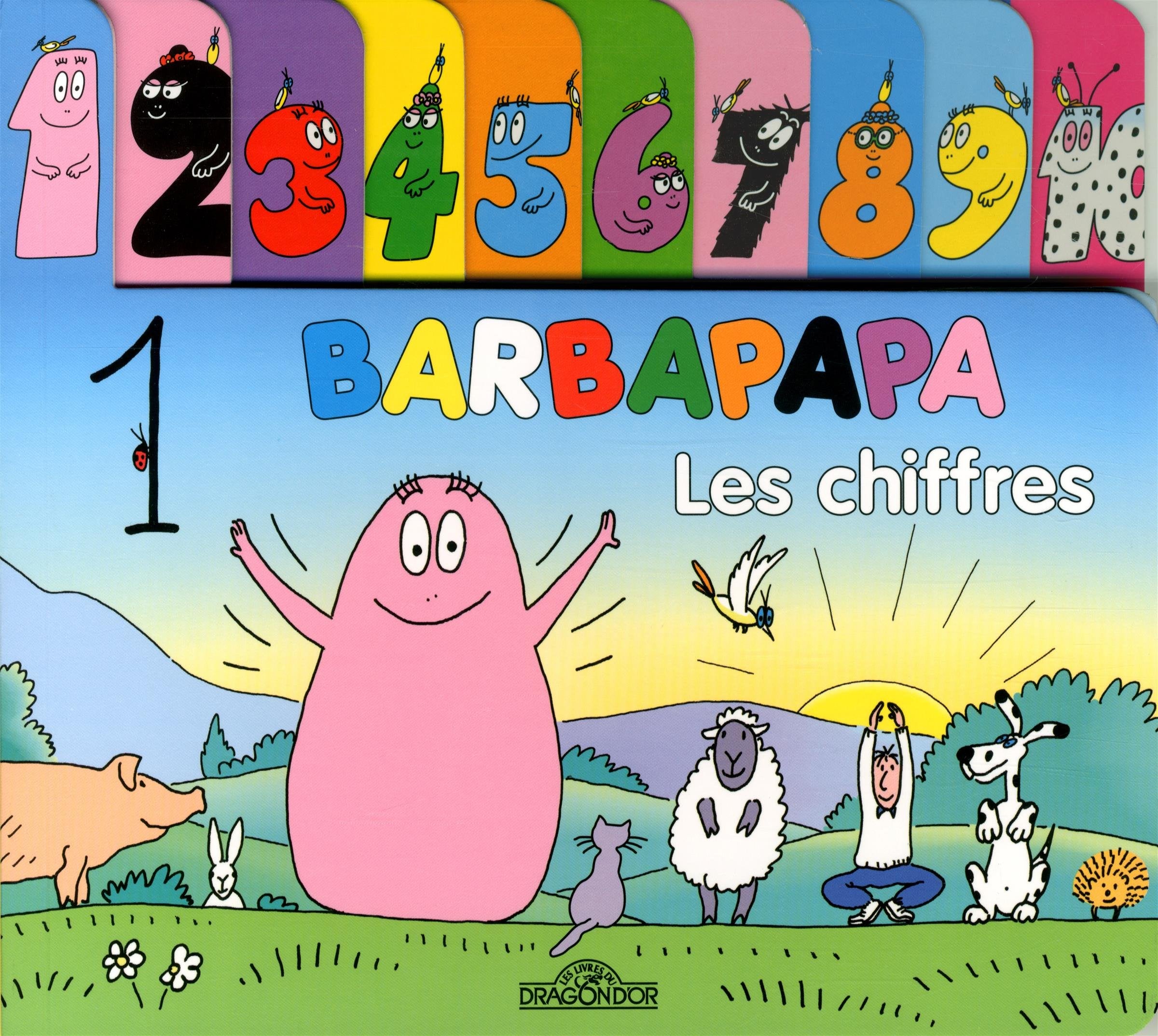 Tout- Carton Barbapapa - les Chiffres 9782821202740