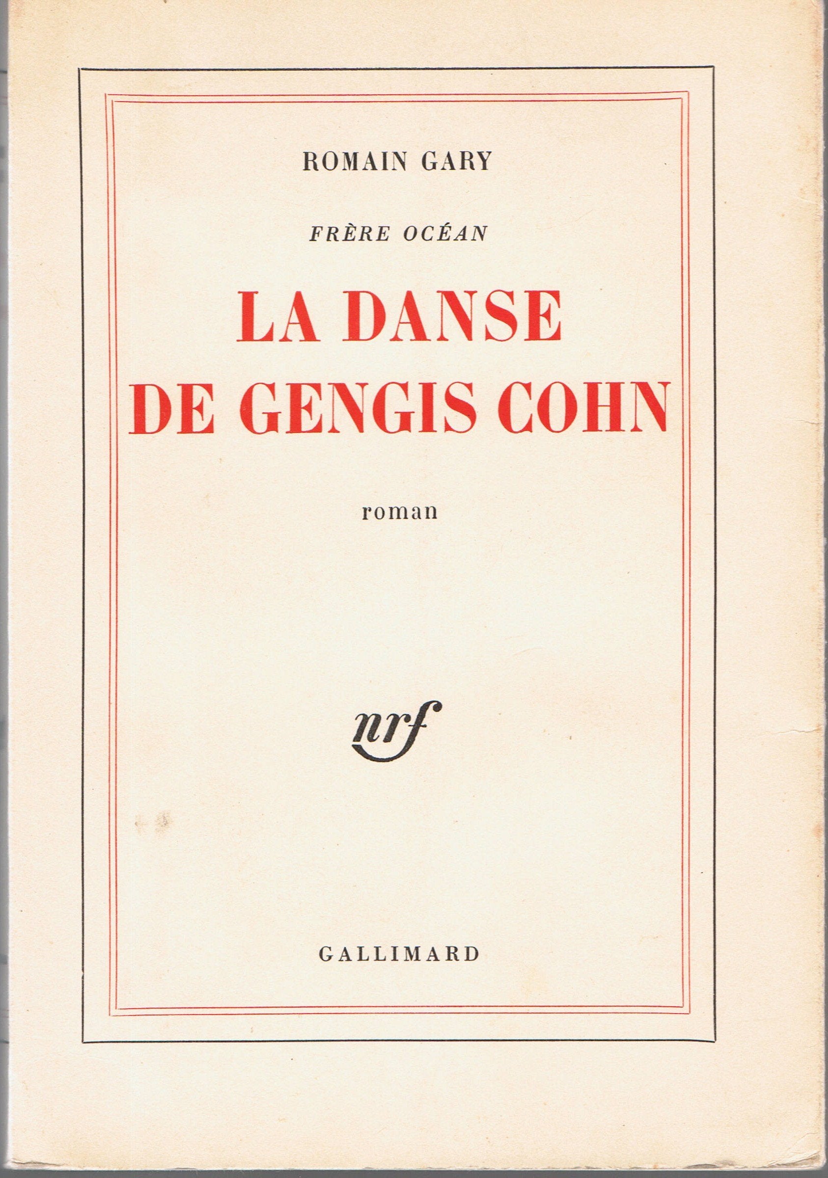 Frère océan. la danse de gengis cohn.