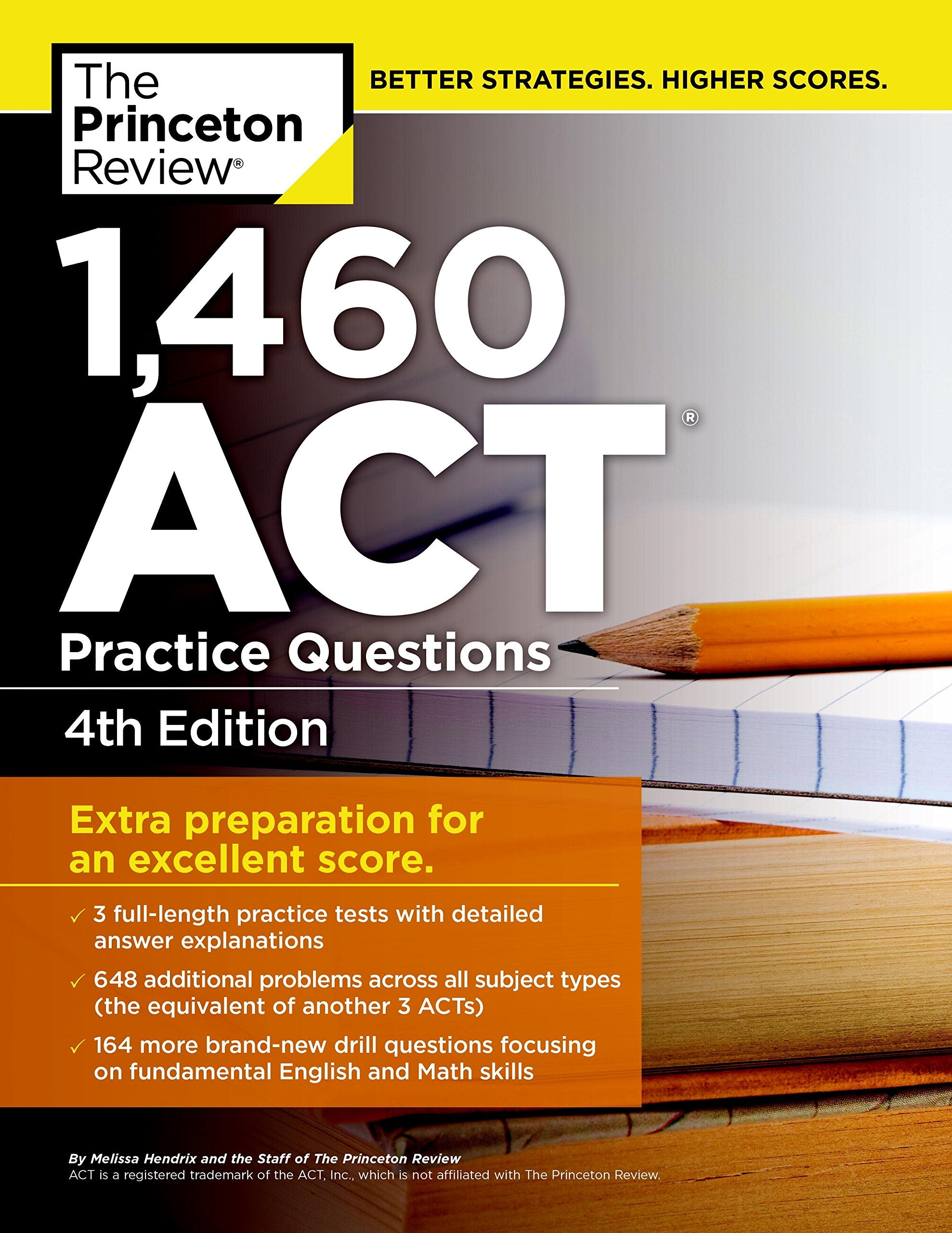 1,460 ACT Practice Questions, 4th Edition. 9781101882313