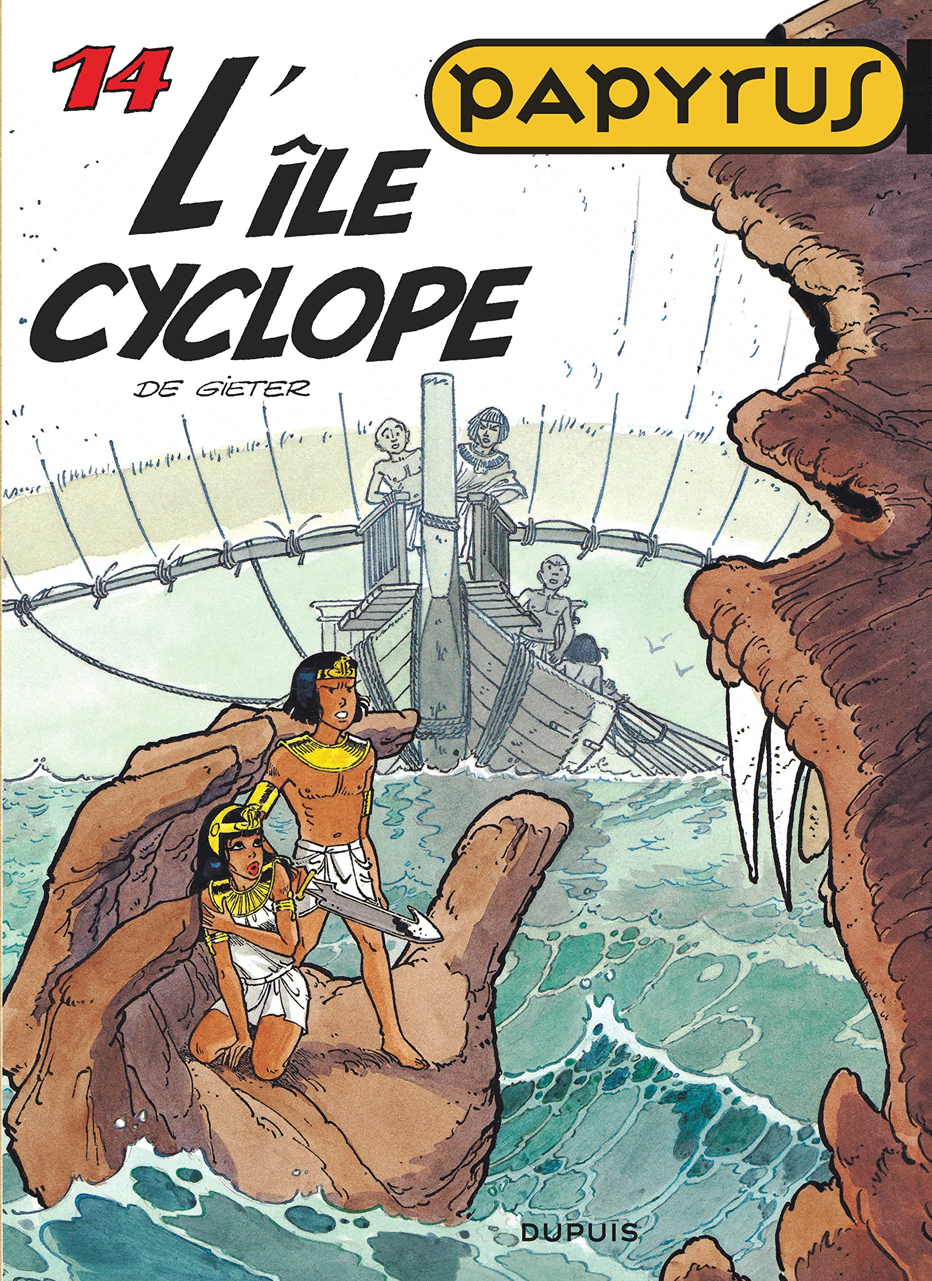 Papyrus, tome 14 : l'île au Cyclope 9782800127347