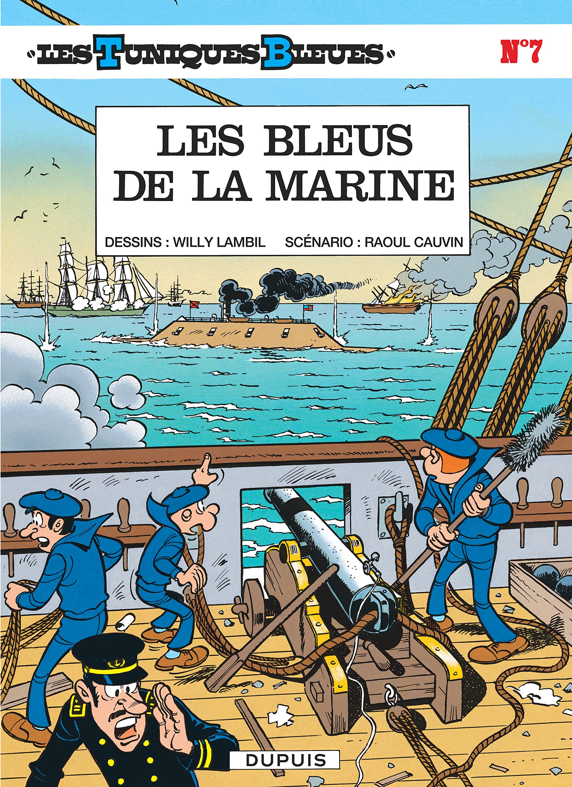Les Tuniques bleues, tome 7 : Les Bleus de la marine 9782800108643