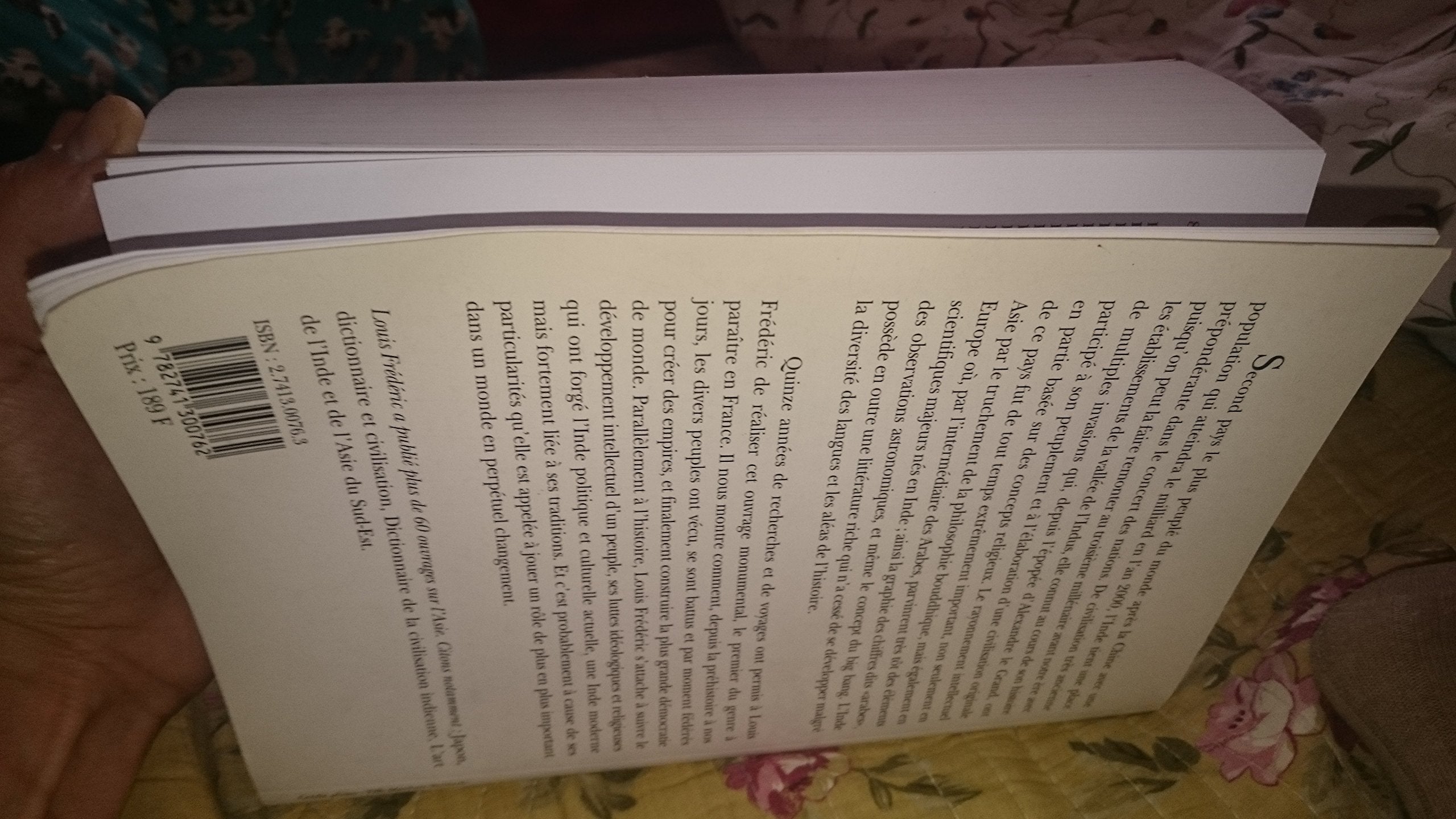 HISTOIRE DE L'INDE ET DES INDIENS 9782741300762