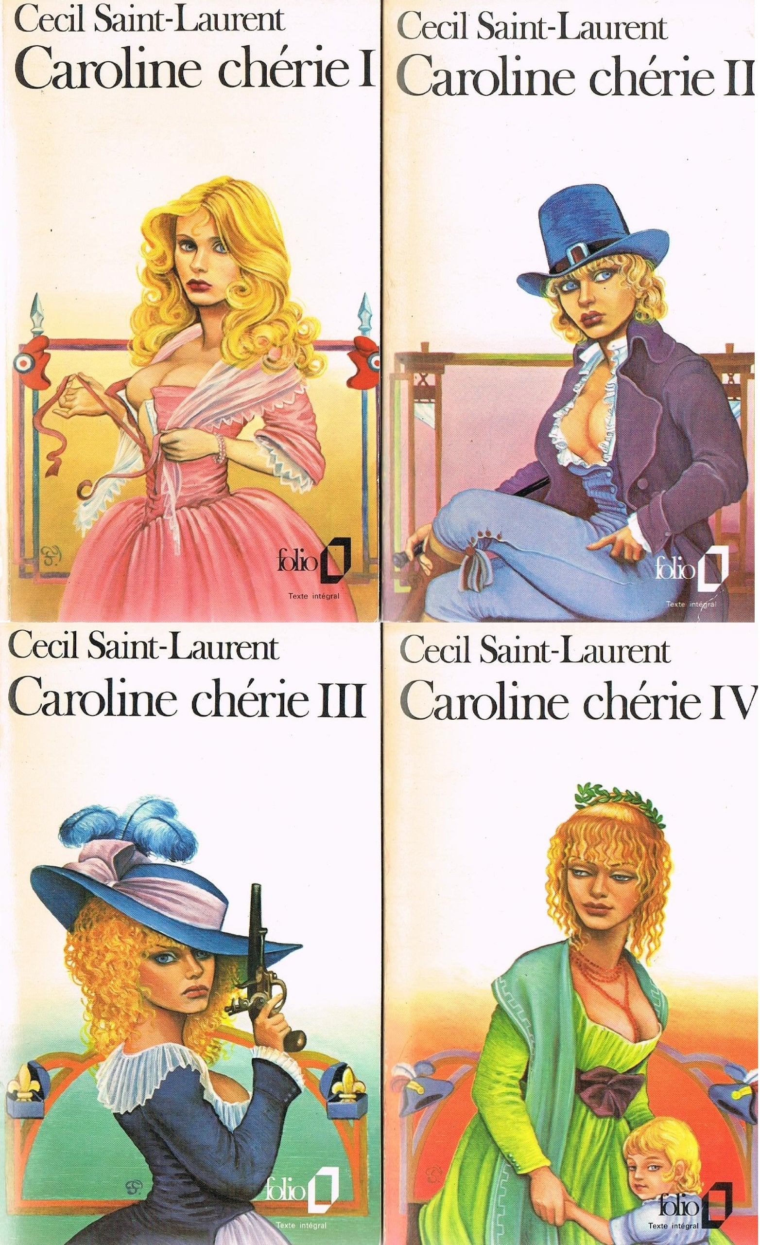 Saint-Laurent: Caroline chérie - Tomes I, II, III et IV
