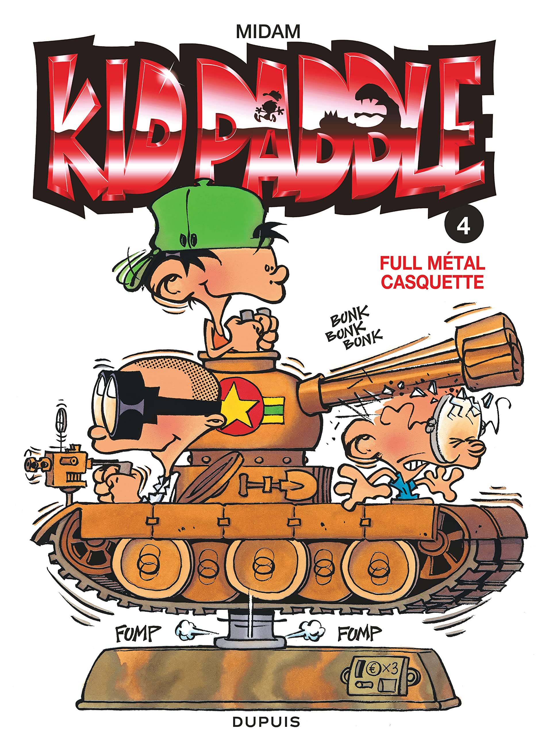 Kid Paddle, tome 4 : Full métal casquette 9782800125947