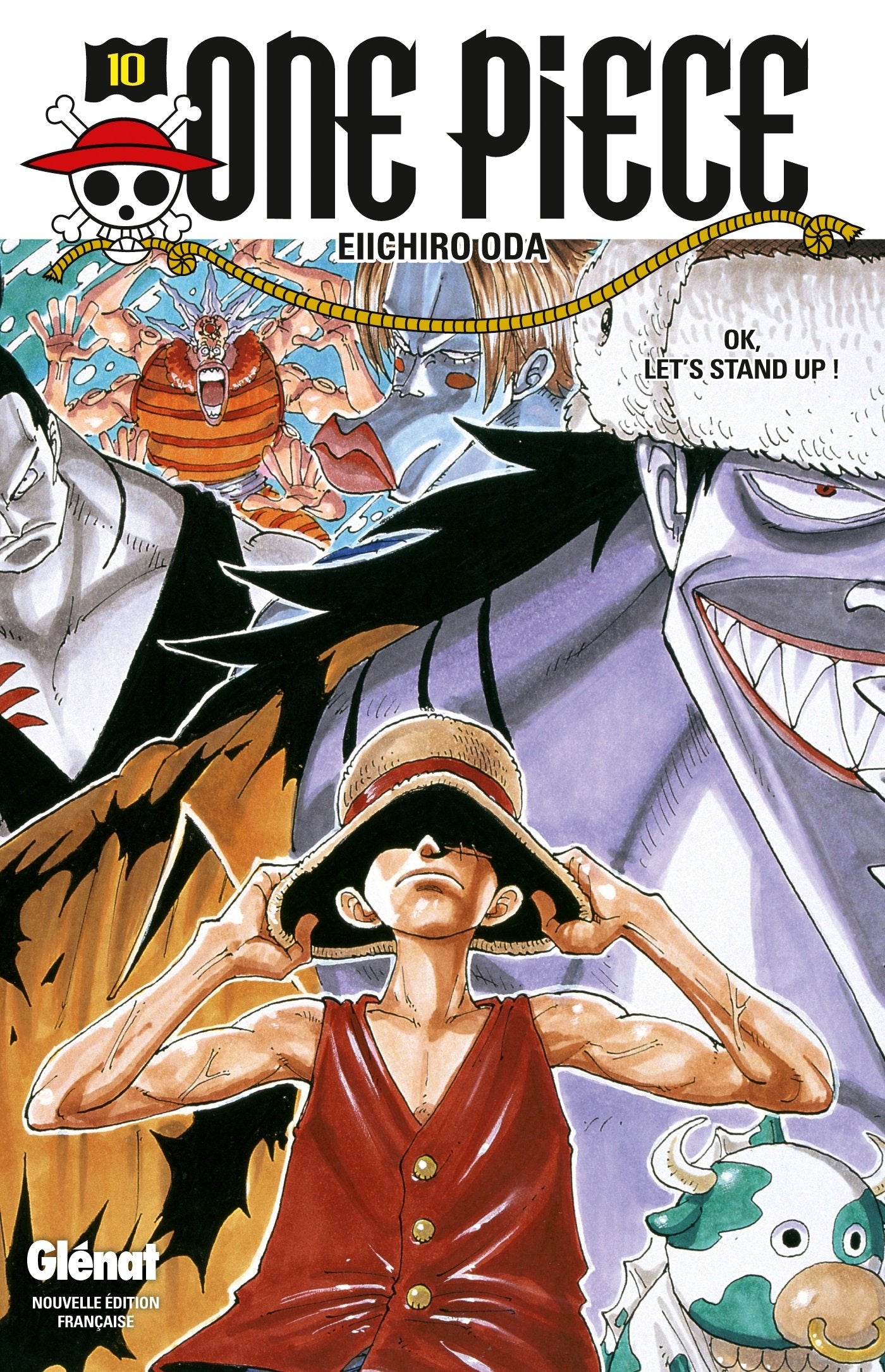 One Piece - Édition originale - Tome 10: OK, Let's STAND UP ! 9782723492553