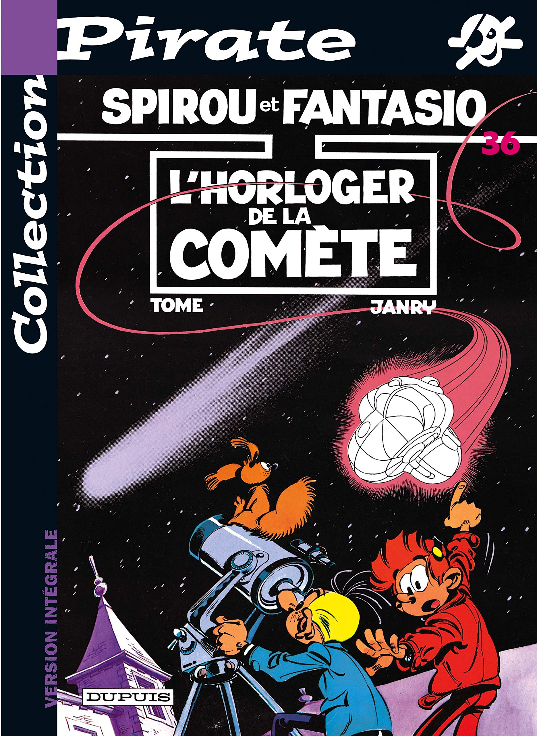 BD Pirate : Spirou, tome 36 : L'horloger de la comète 9782800132860