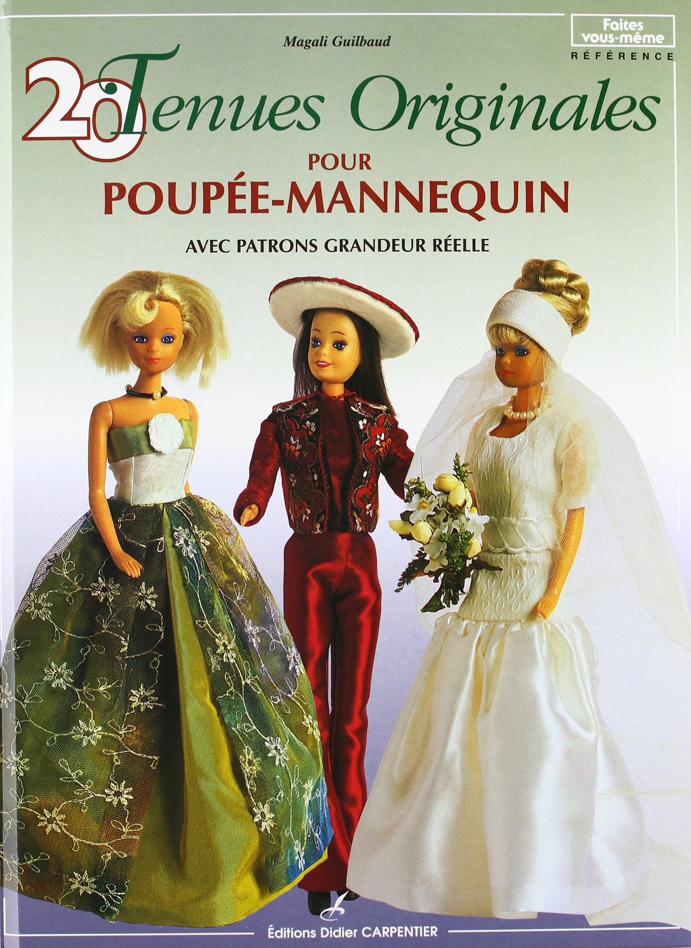 20 tenues originales pour poupée-mannequin 9782841671120