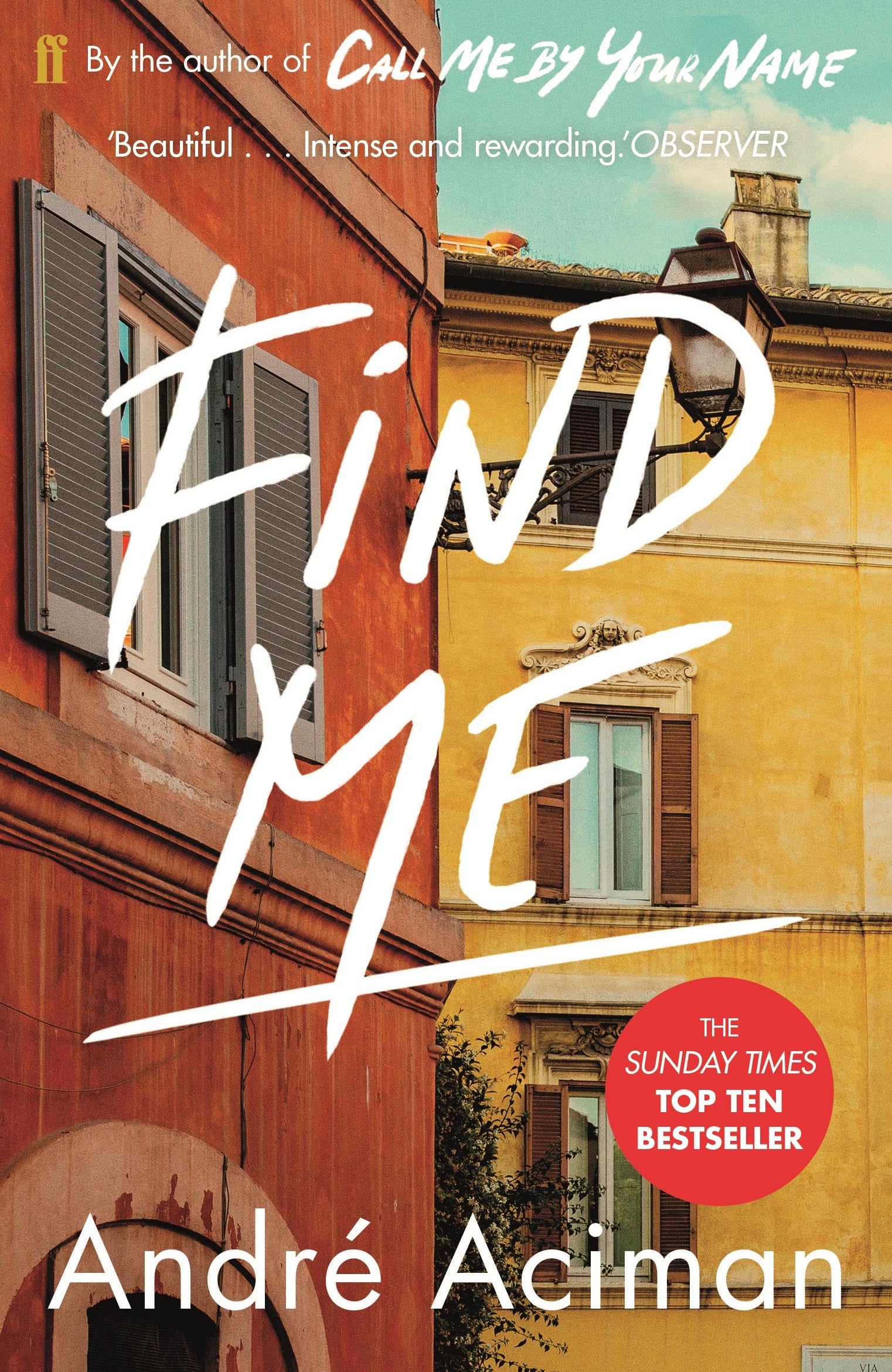 Find Me: A TOP TEN SUNDAY TIMES BESTSELLER 9780571356508