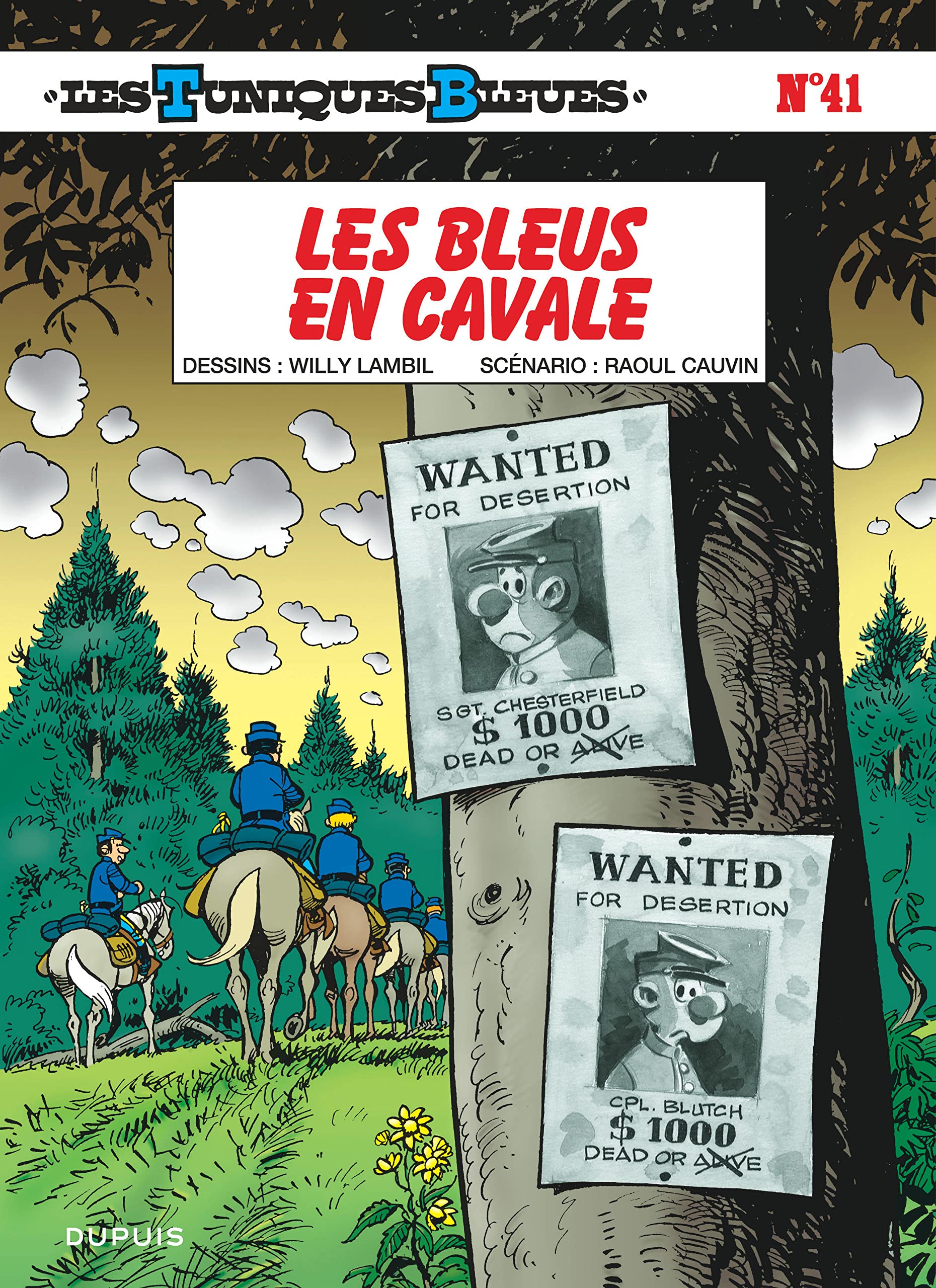 Les Tuniques bleues, tome 41 : Les Bleus en cavale 9782800126494