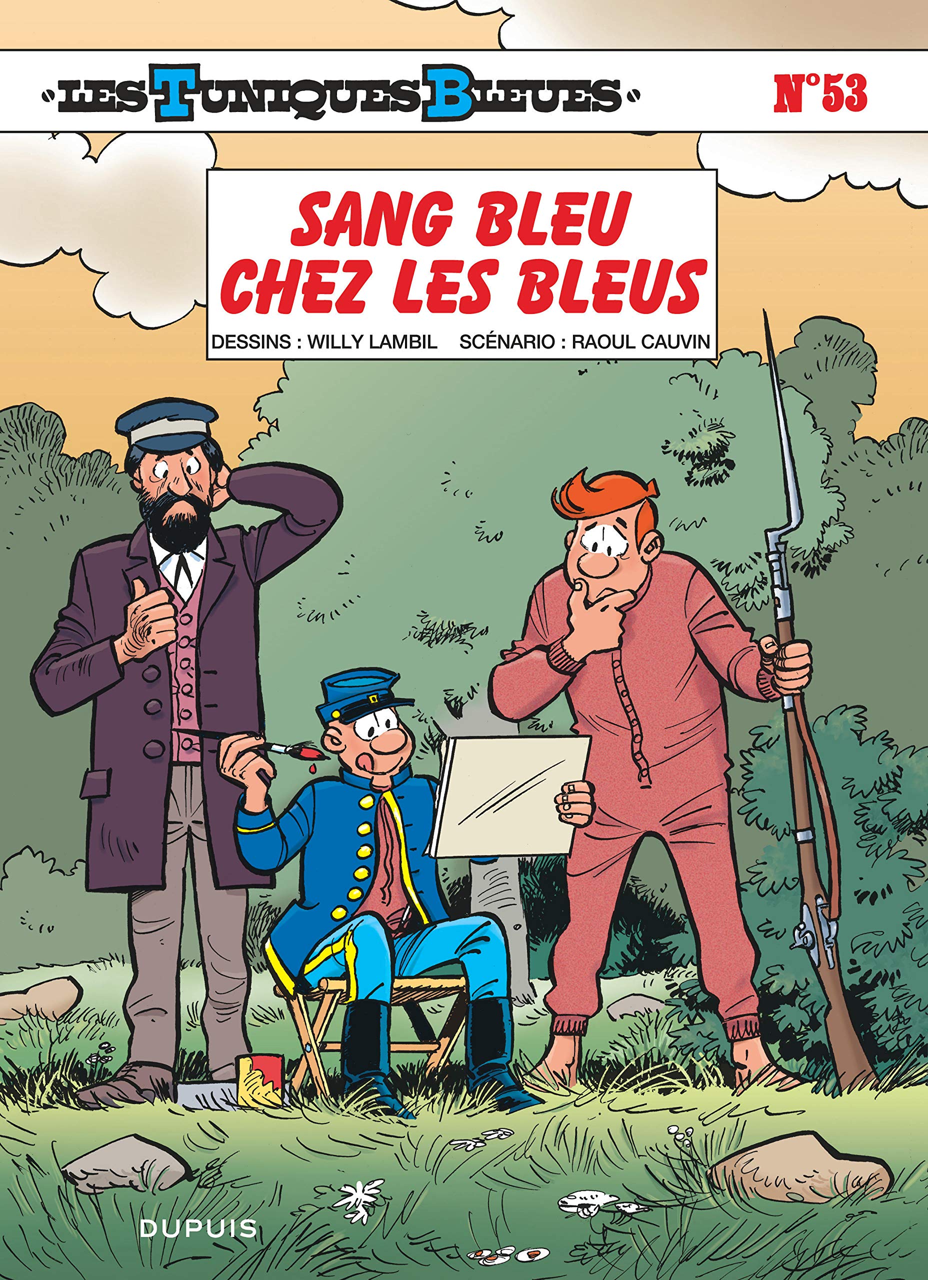 Les Tuniques Bleues - Tome 53 - Sang bleu chez les Bleus 9782800144283