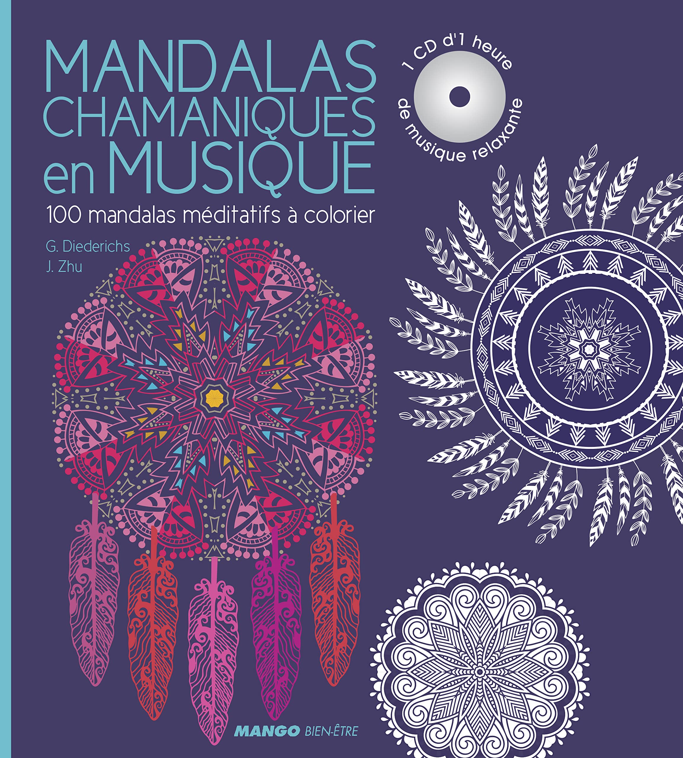Mandalas chamaniques en musique: 100 mandalas médiatifs à colorier 9782317017100