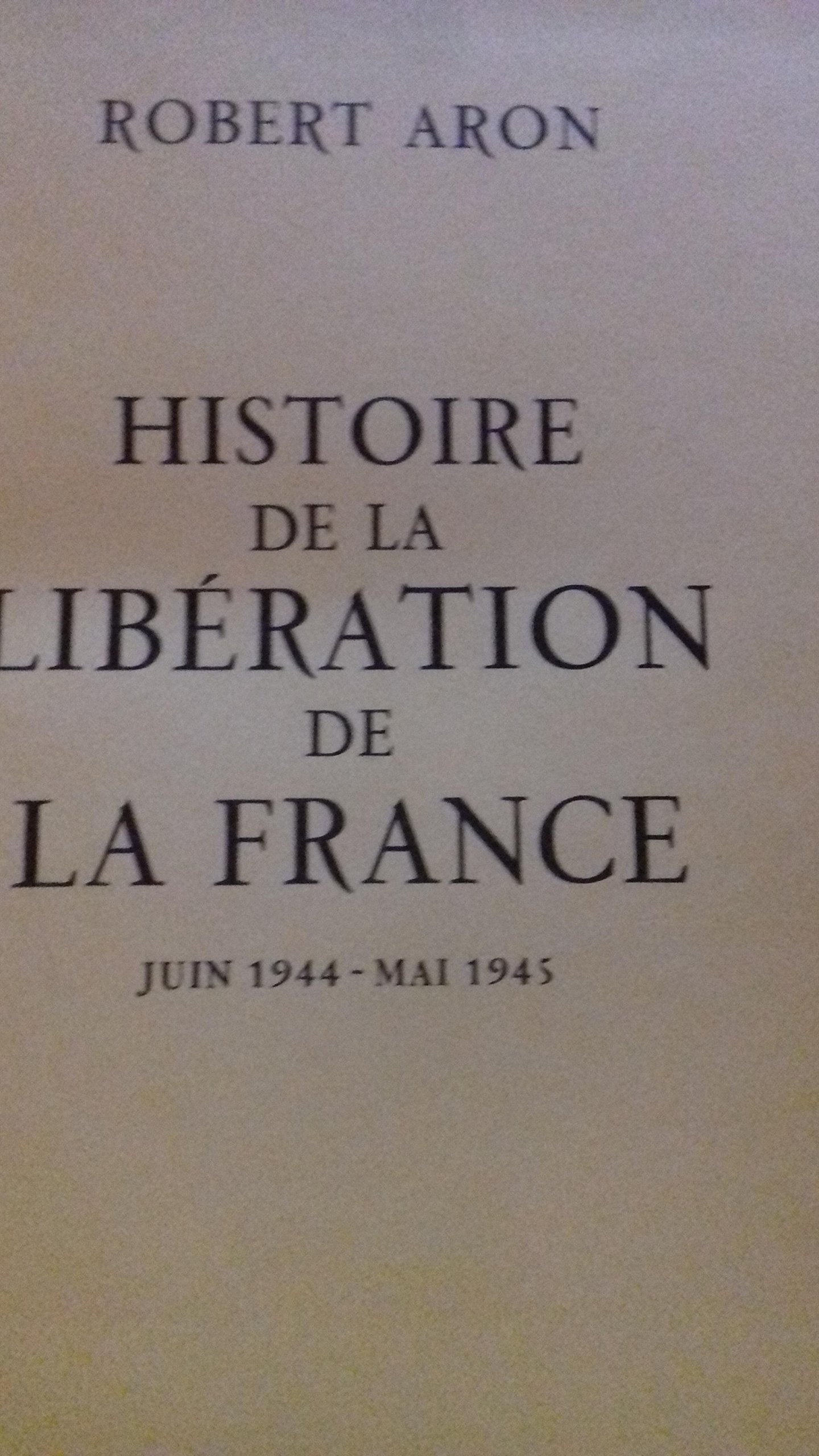Histoire de la libération de la France