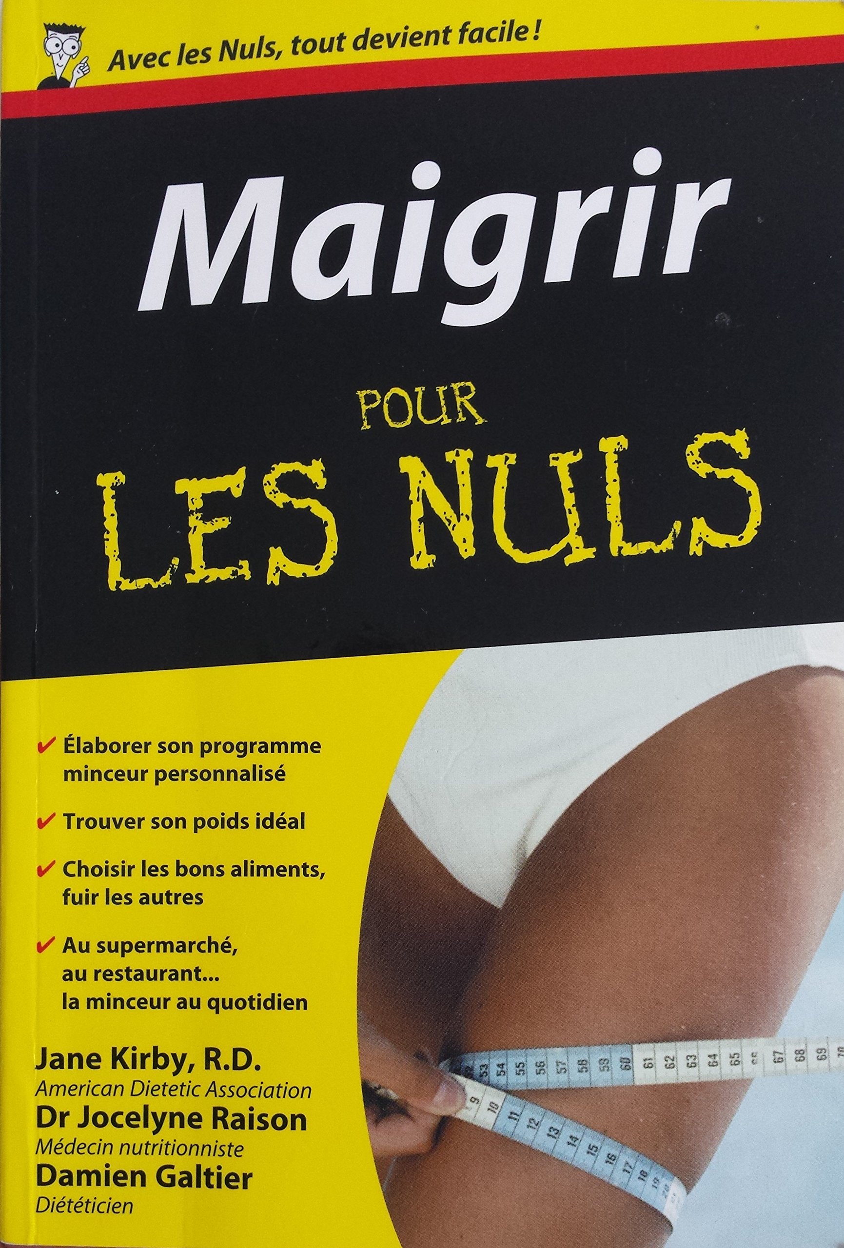 Maigrir, poche pour les nuls 9782876918702