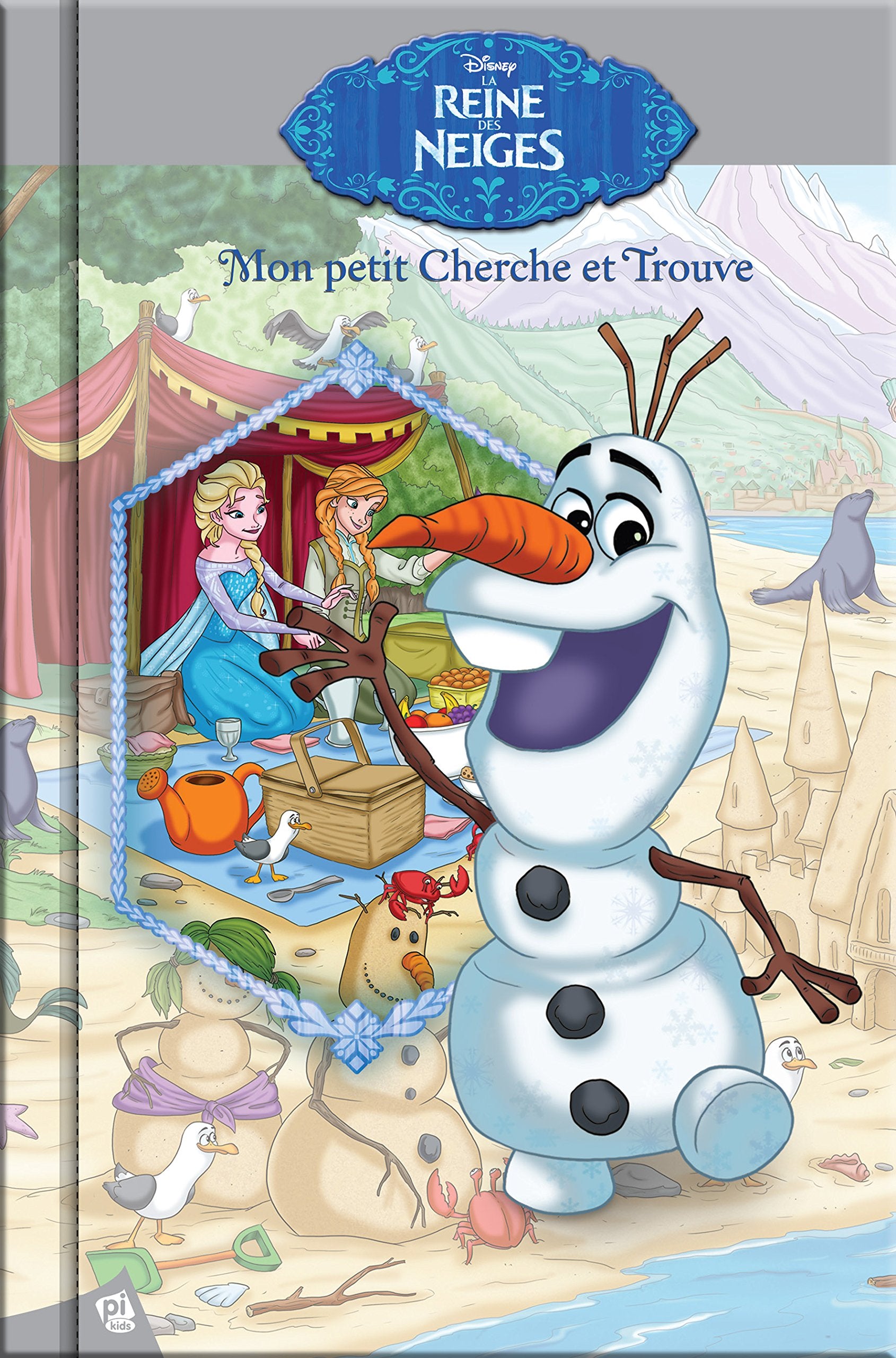 LA REINE DES NEIGES - MON PETIT CHERCHE ET TROUVE 9781503725393