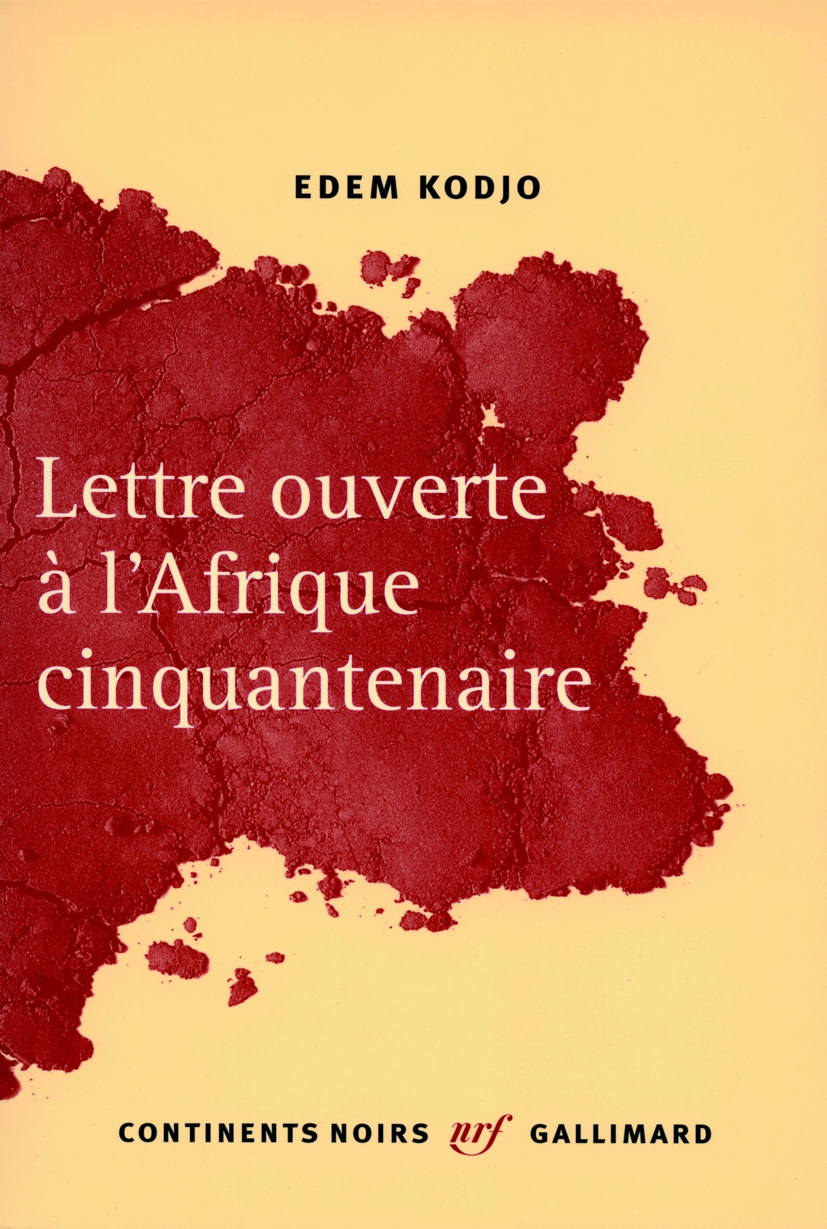 Lettre ouverte à l'Afrique cinquantenaire 9782070131501