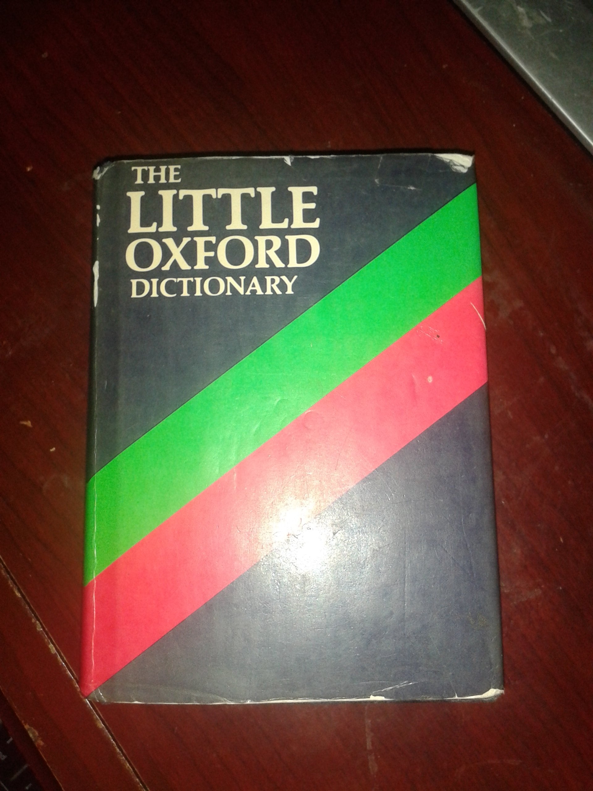 Little Oxford Dictionary of Current English 9780198611288