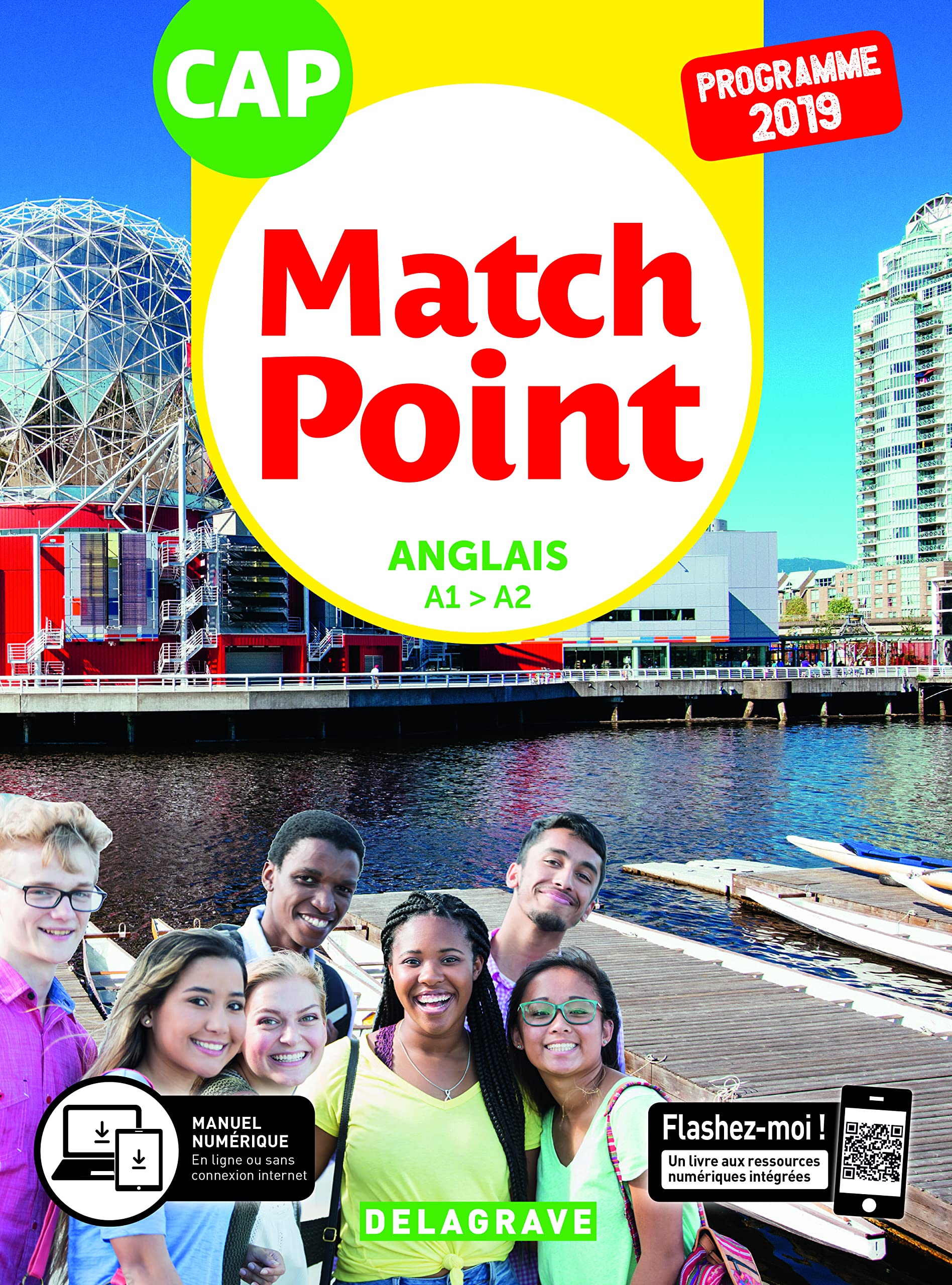Match Point Anglais CAP (2019) - Pochette élève: 1re et 2e années 9782206401775