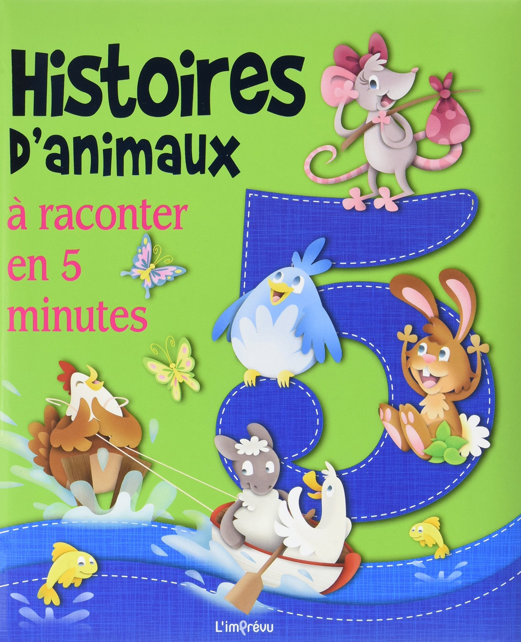 Histoires d'animaux à raconter en 5 minutes 9791029504341