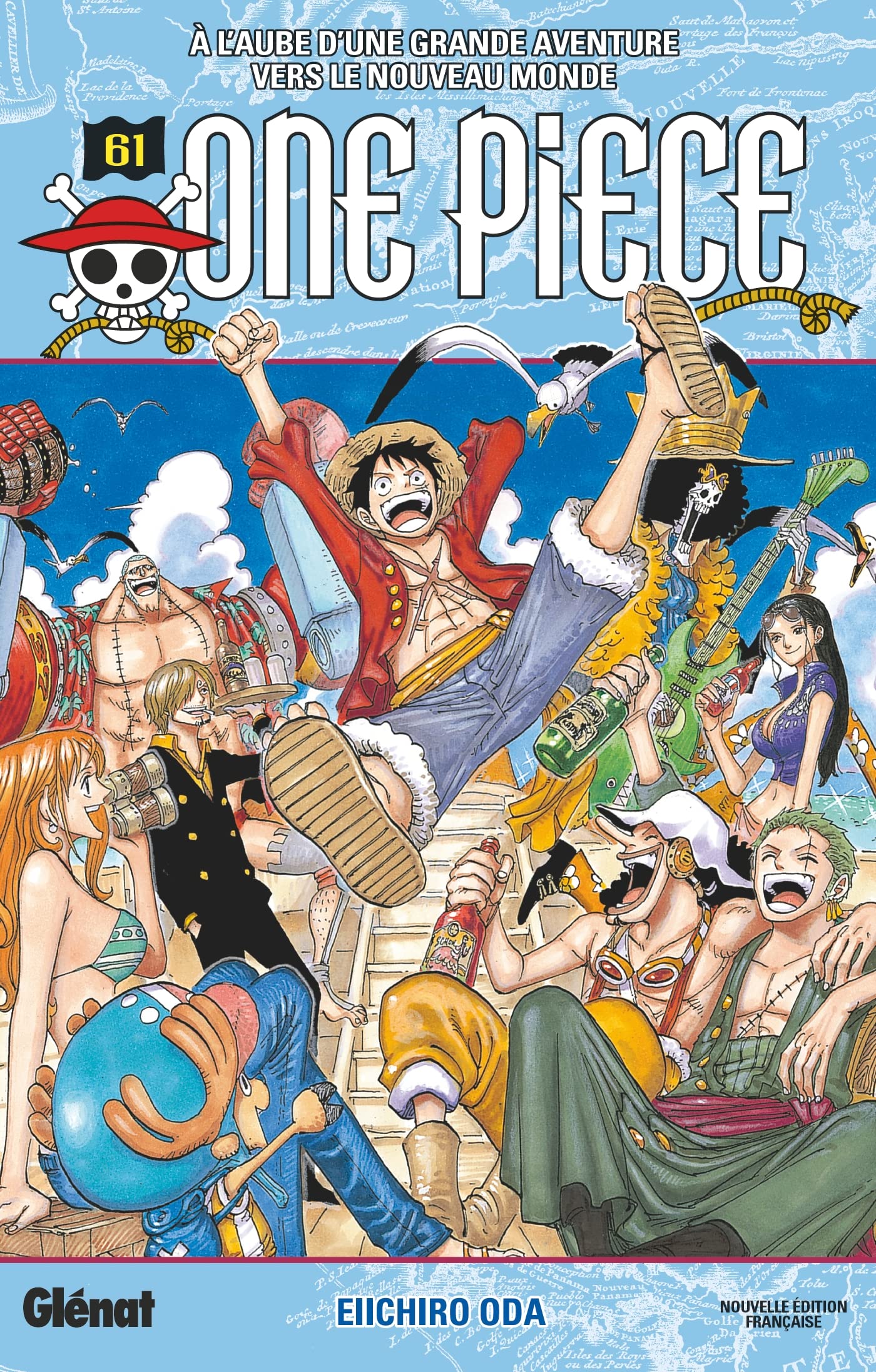 One Piece - Édition originale - Tome 61: A l'aube d'une grande aventure vers le nouveau monde 9782723486682