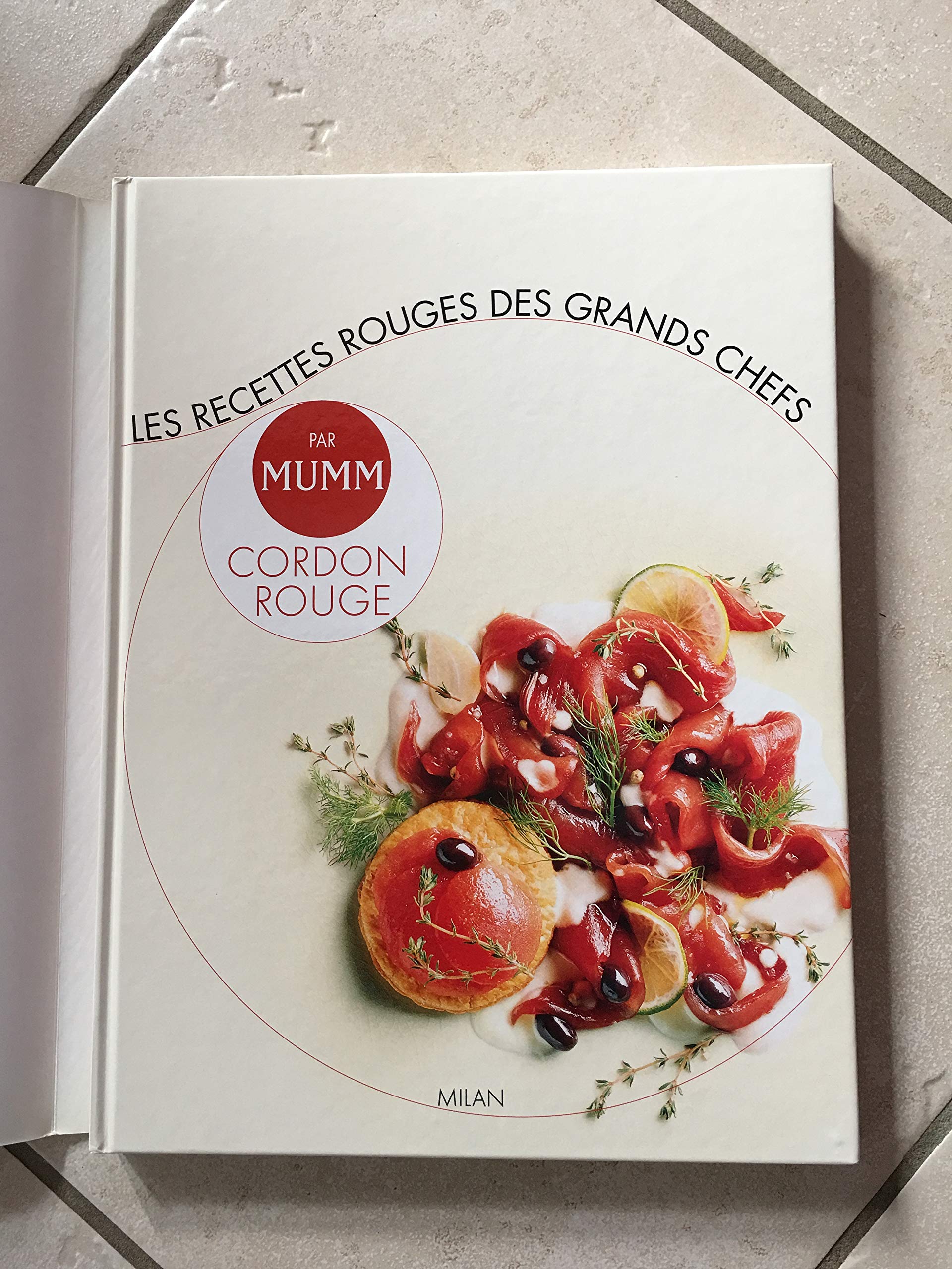 Les recettes rouges des grands chefs 9782841139378